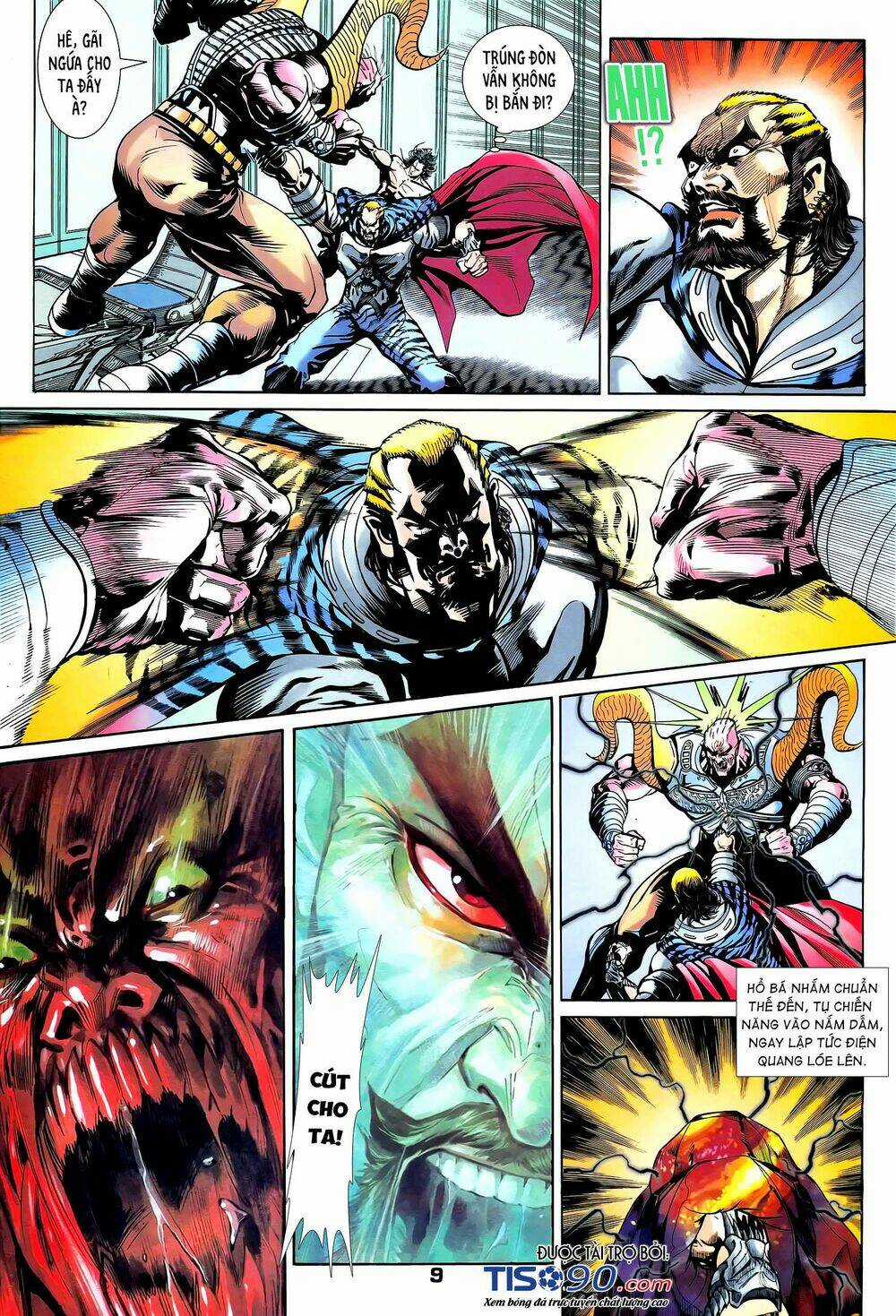 Long Hổ 5 Thế - Chapter 308 - Trang 9