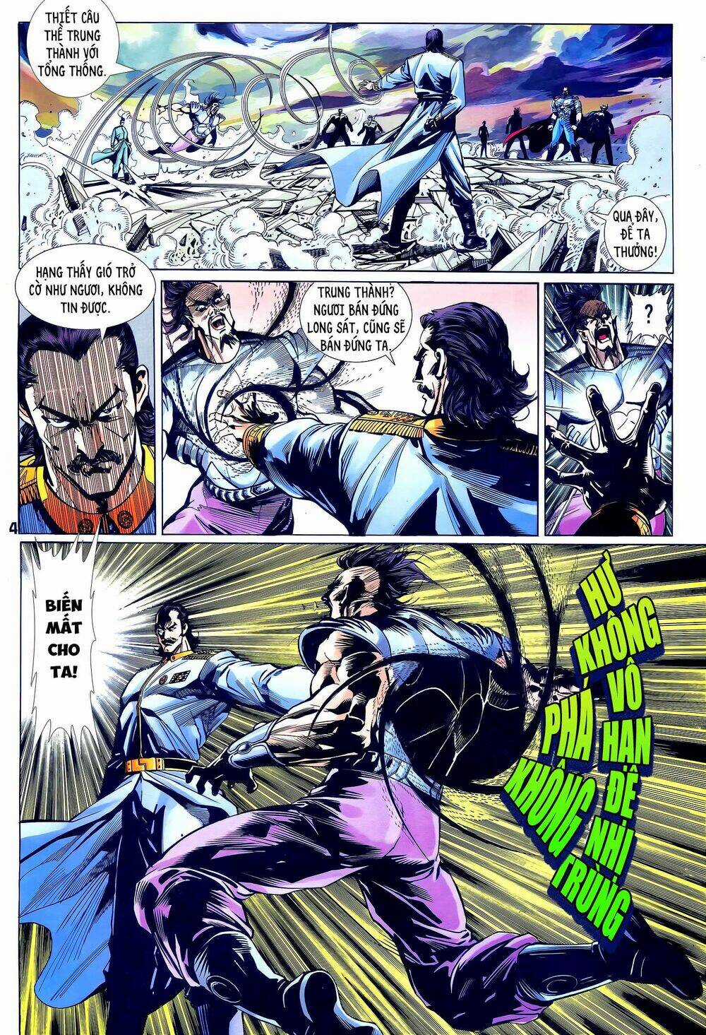 Long Hổ 5 Thế - Chapter 310 - Trang 4