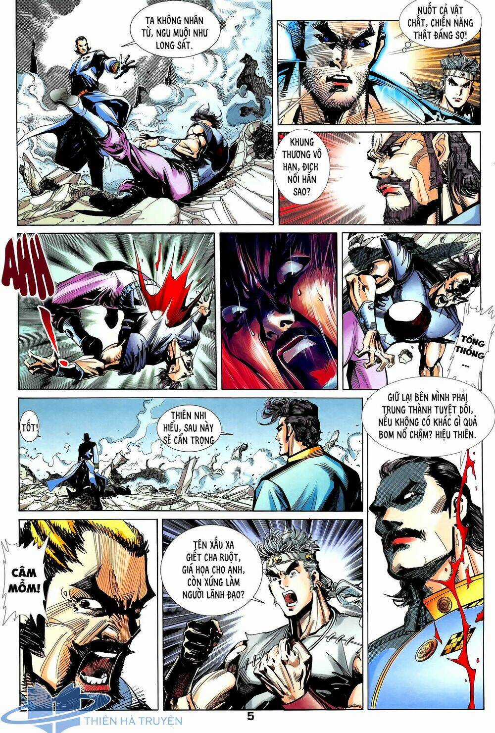 Long Hổ 5 Thế - Chapter 310 - Trang 5