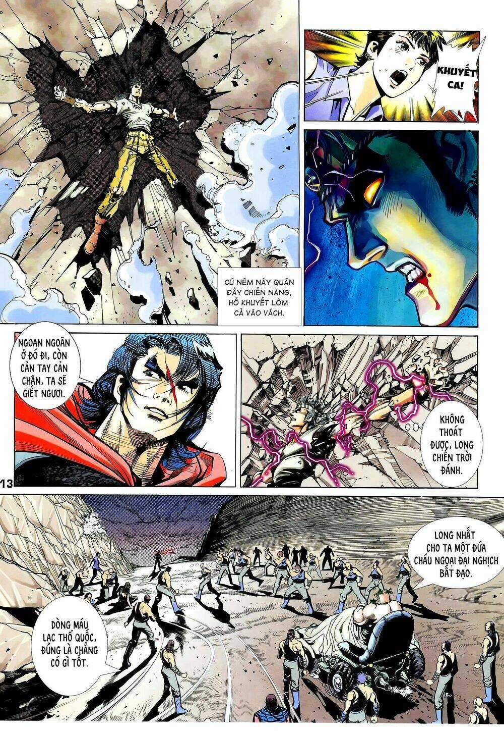 Long Hổ 5 Thế - Chapter 316 - Trang 13