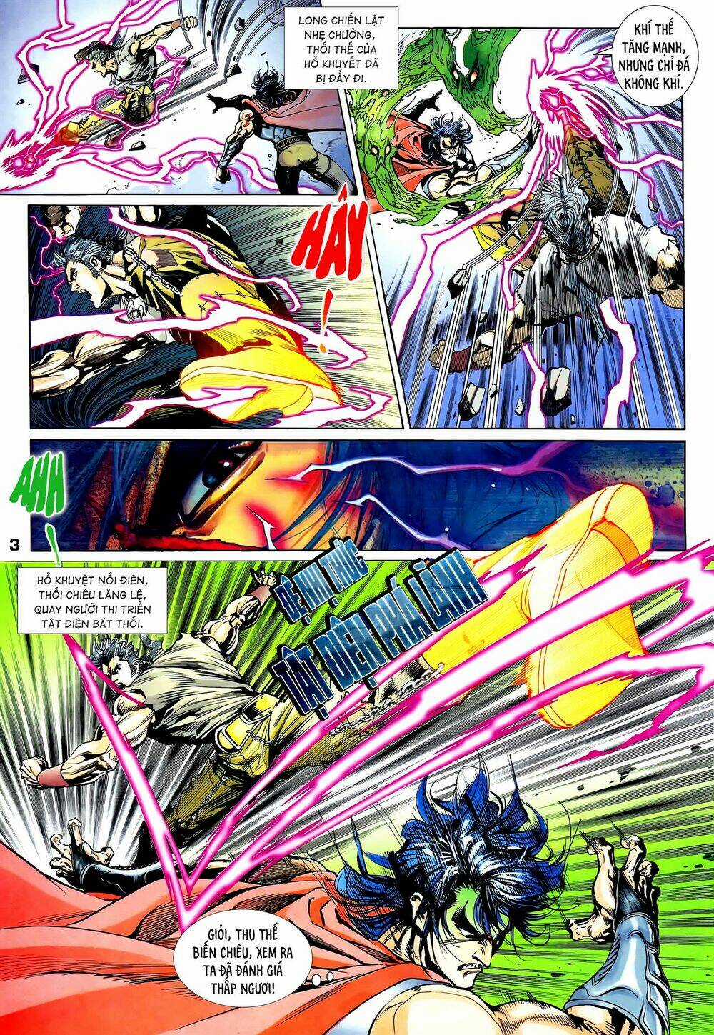 Long Hổ 5 Thế - Chapter 318 - Trang 3