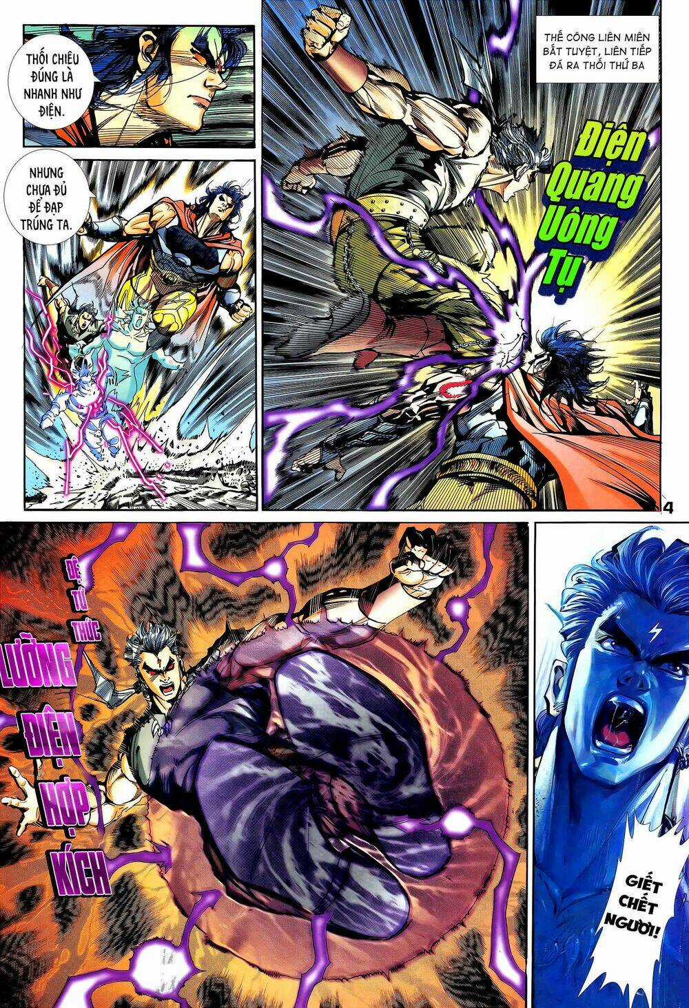 Long Hổ 5 Thế - Chapter 318 - Trang 4