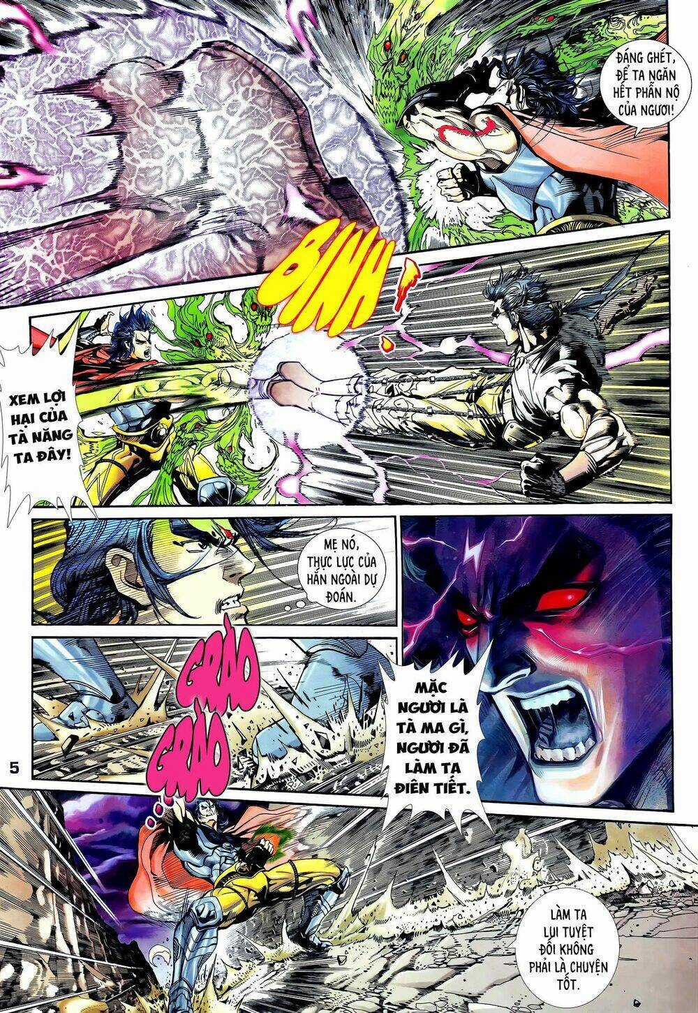 Long Hổ 5 Thế - Chapter 318 - Trang 5