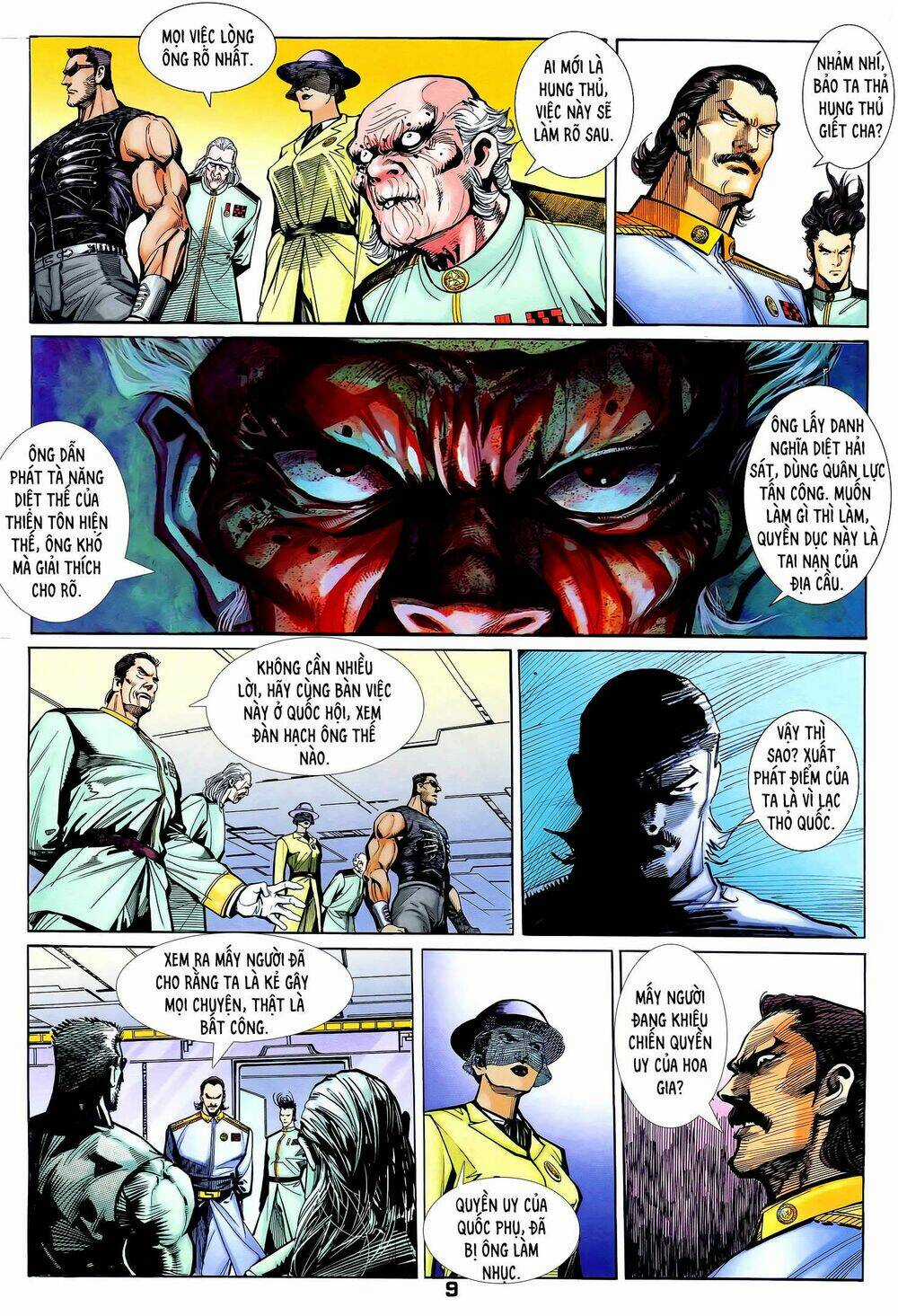 Long Hổ 5 Thế - Chapter 320 - Trang 9