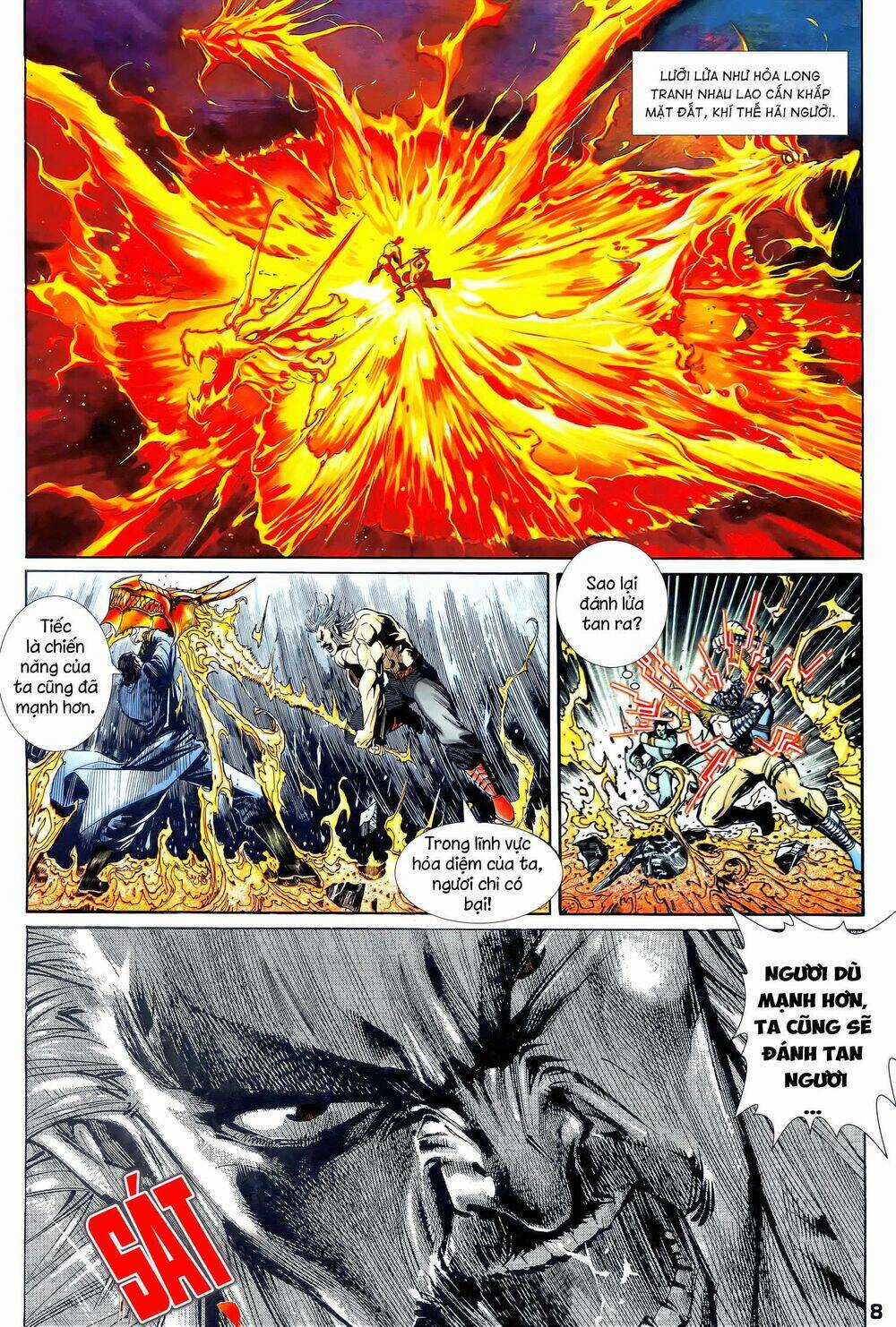 Long Hổ 5 Thế - Chapter 322 - Trang 8