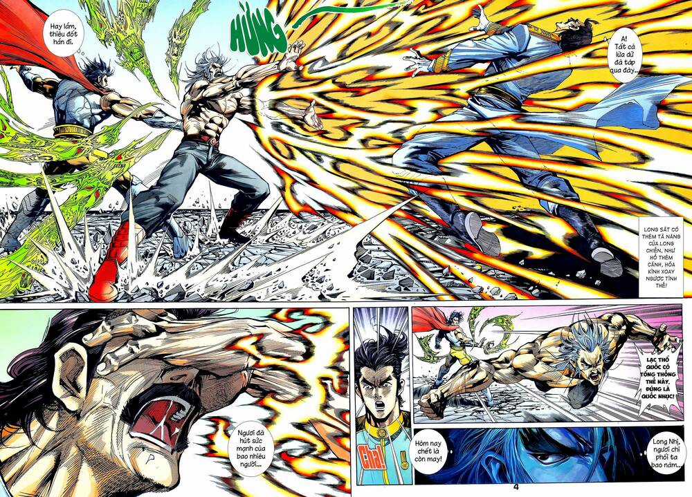 Long Hổ 5 Thế - Chapter 324 - Trang 4