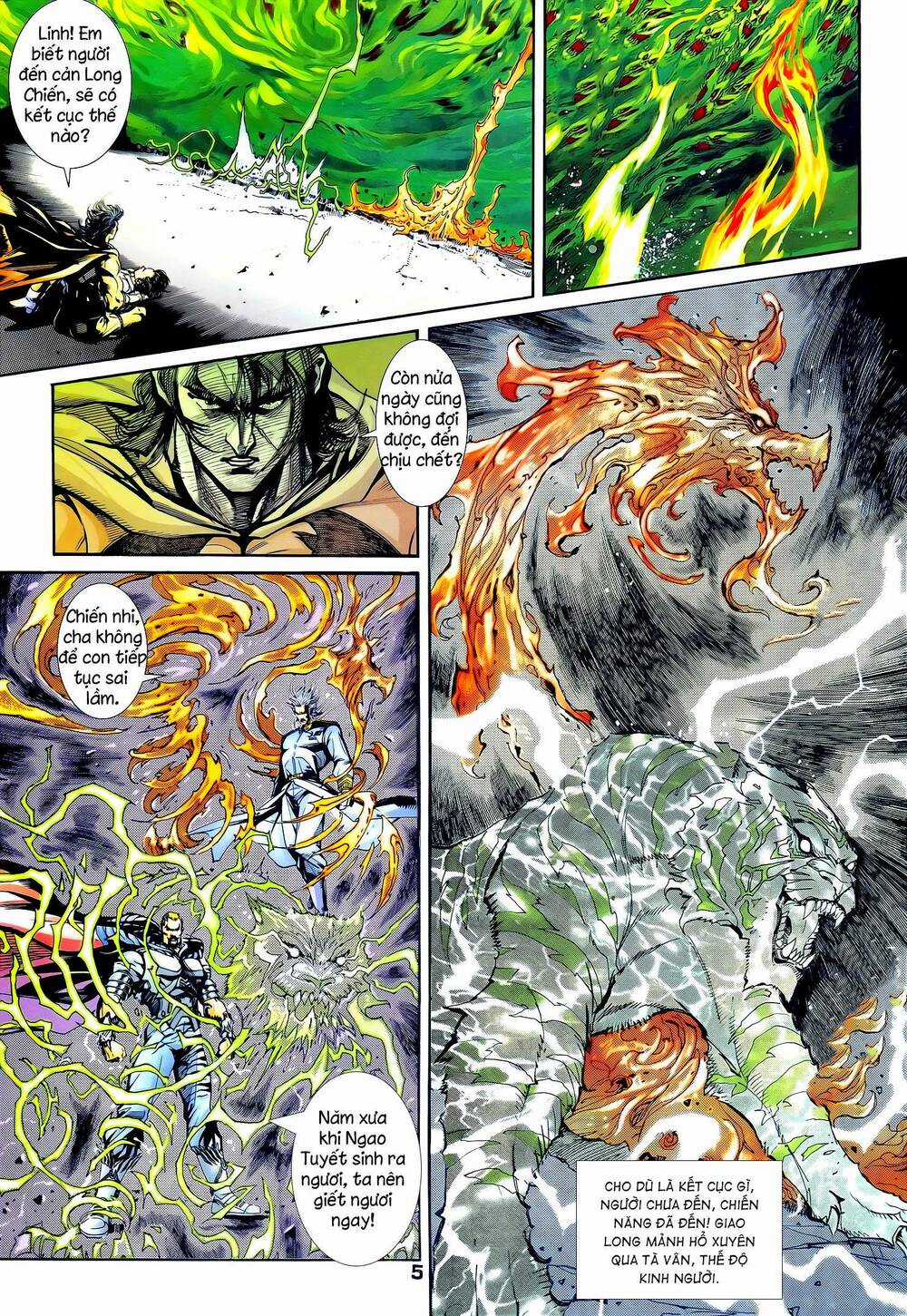 Long Hổ 5 Thế - Chapter 330 - Trang 5