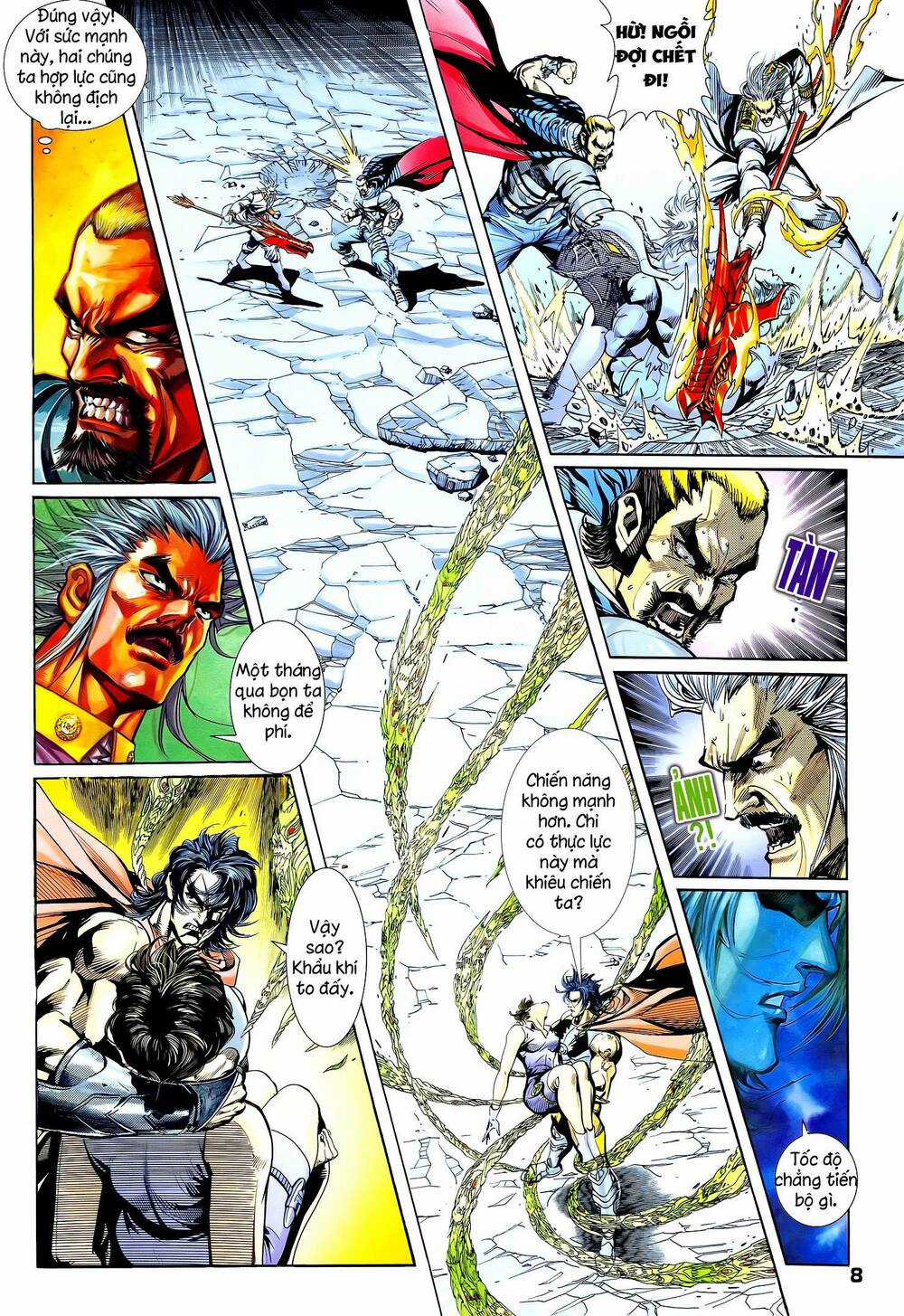 Long Hổ 5 Thế - Chapter 330 - Trang 8