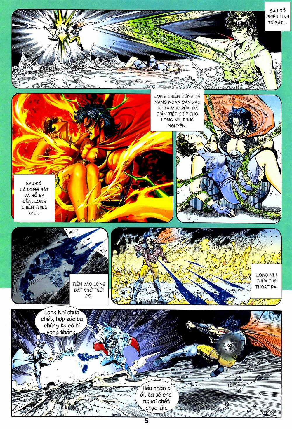 Long Hổ 5 Thế - Chapter 332 - Trang 5