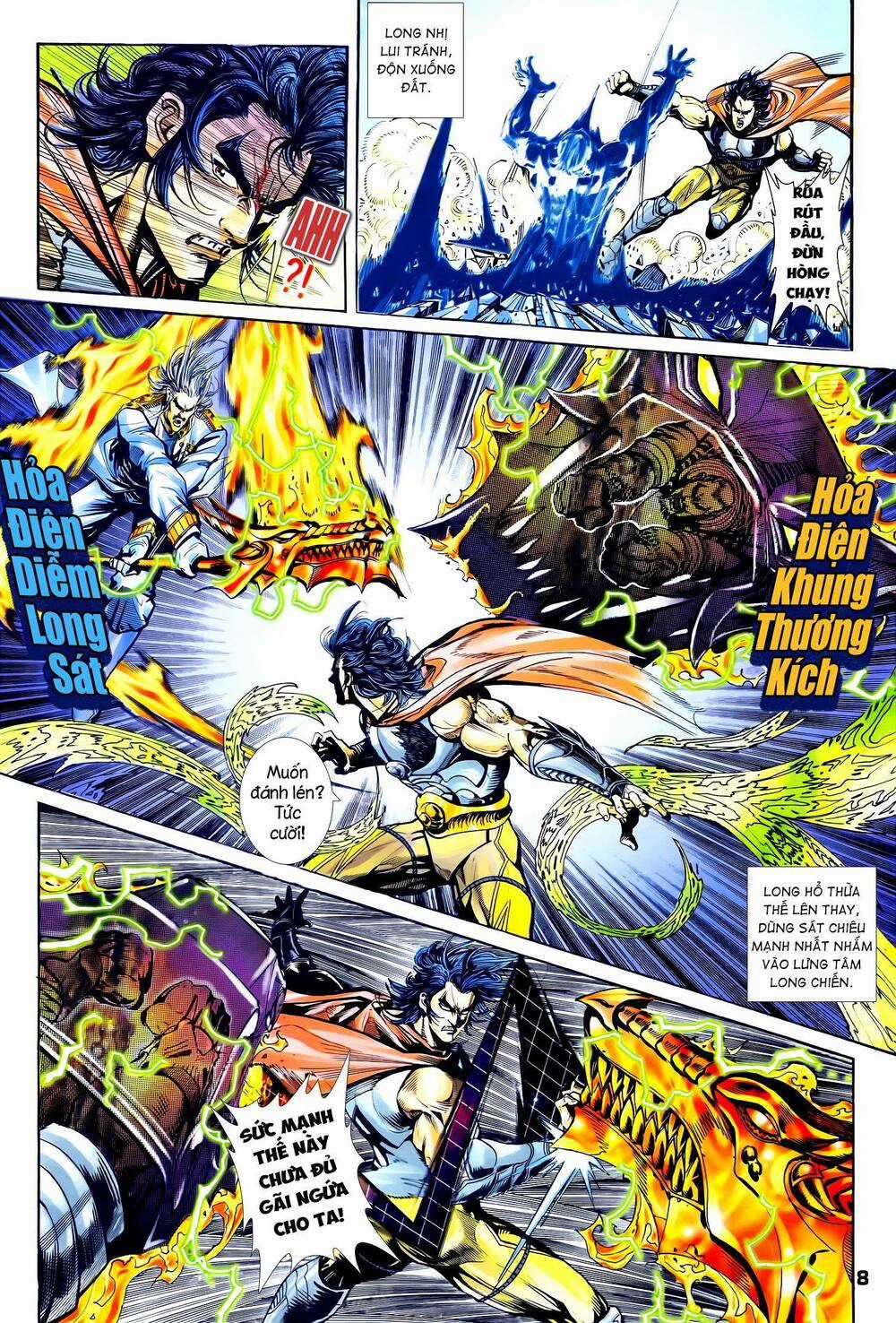 Long Hổ 5 Thế - Chapter 332 - Trang 8