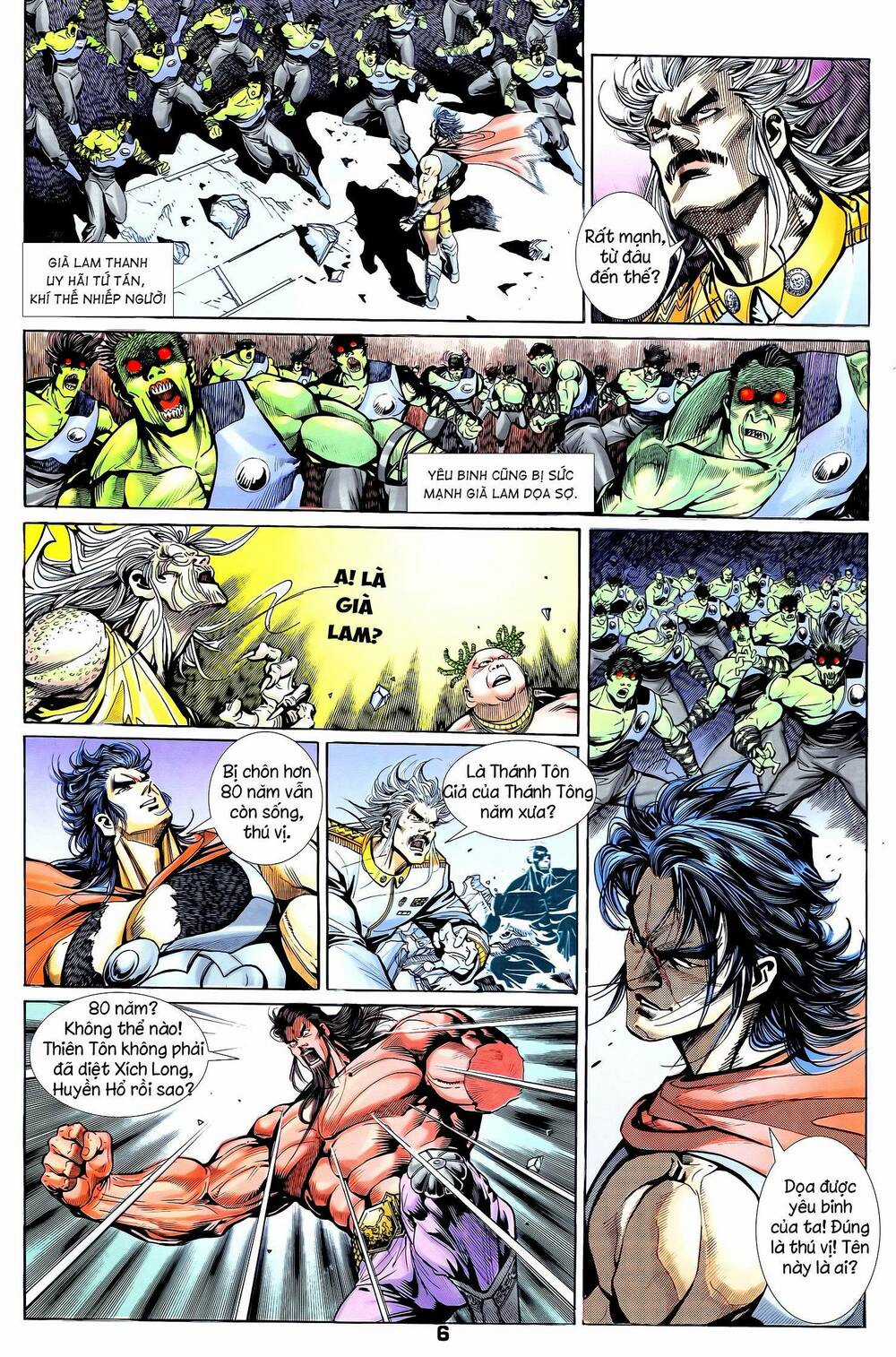 Long Hổ 5 Thế - Chapter 334 - Trang 6