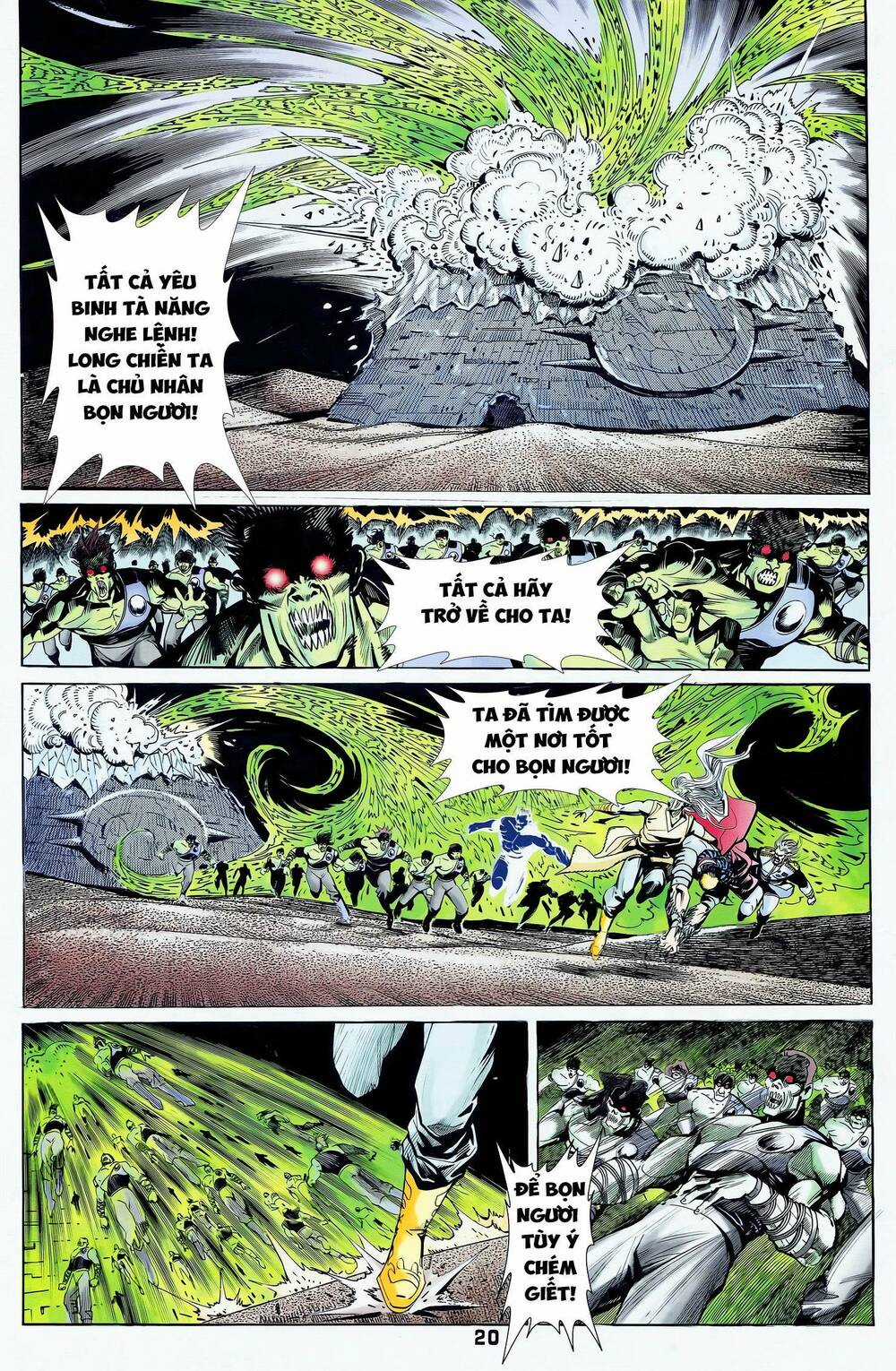 Long Hổ 5 Thế - Chapter 335 - Trang 4