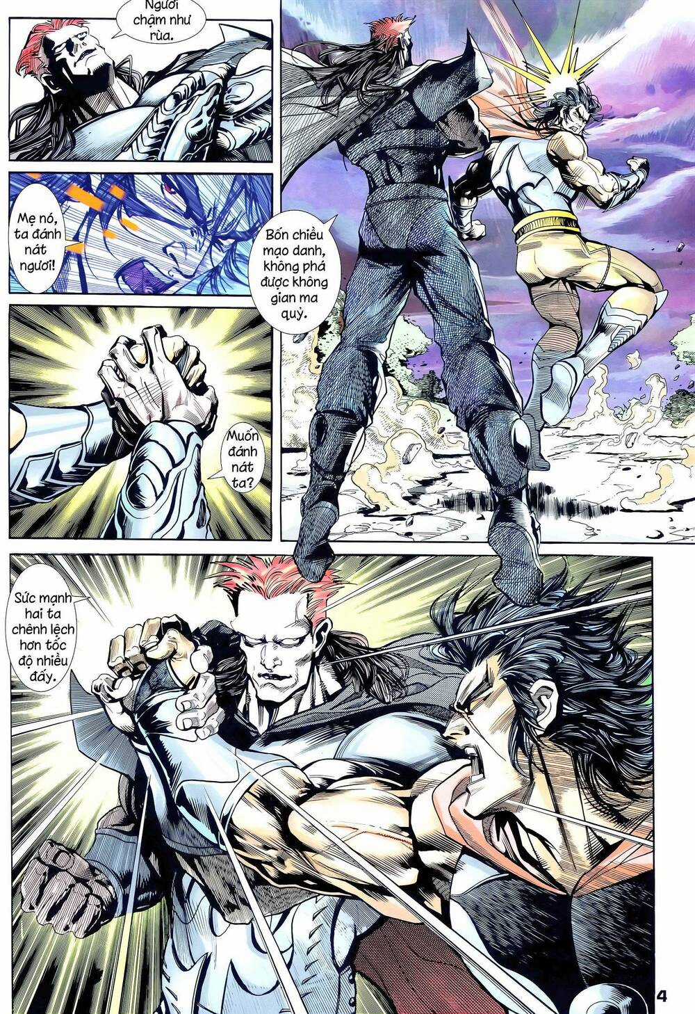 Long Hổ 5 Thế - Chapter 338 - Trang 4