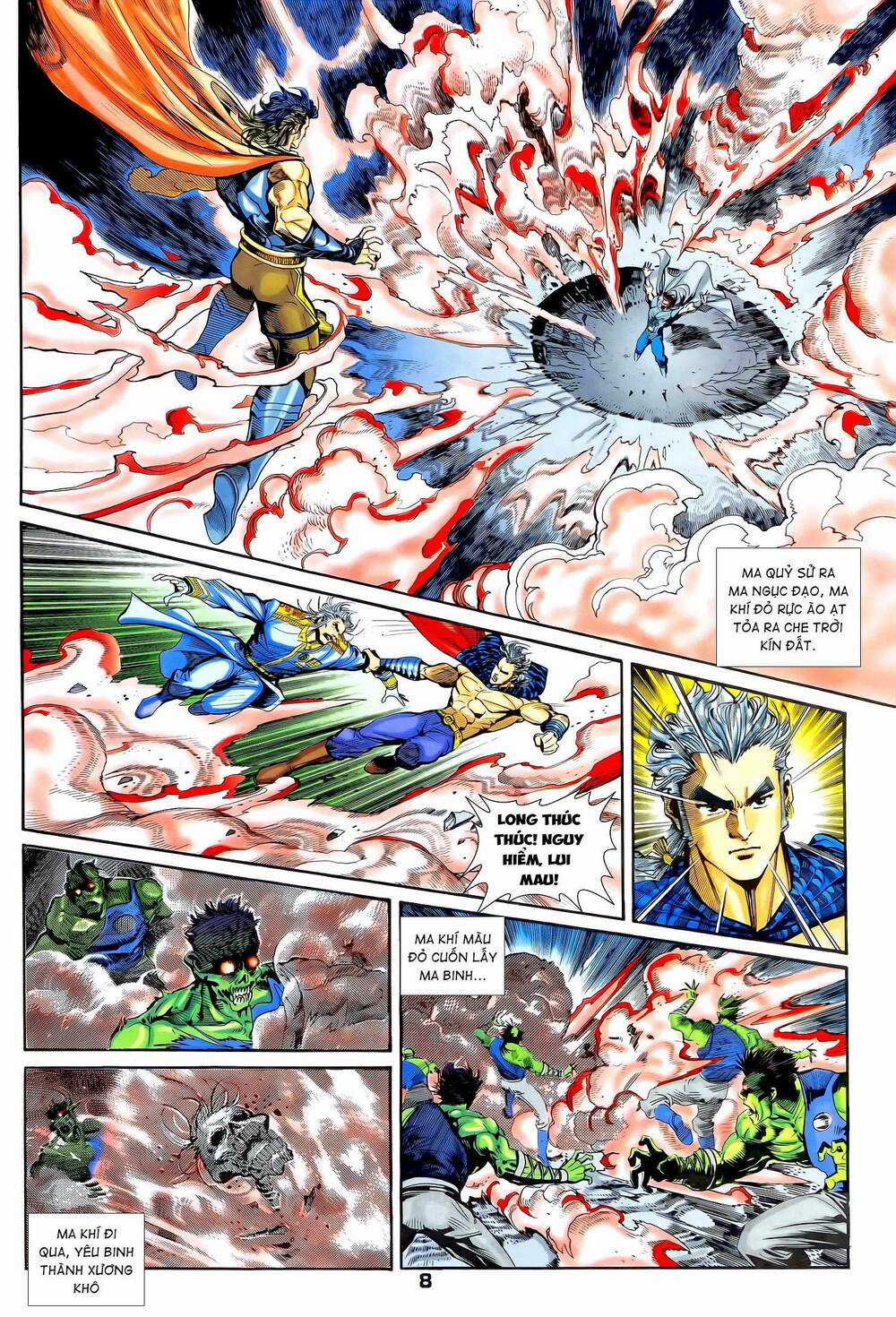 Long Hổ 5 Thế - Chapter 340 - Trang 8