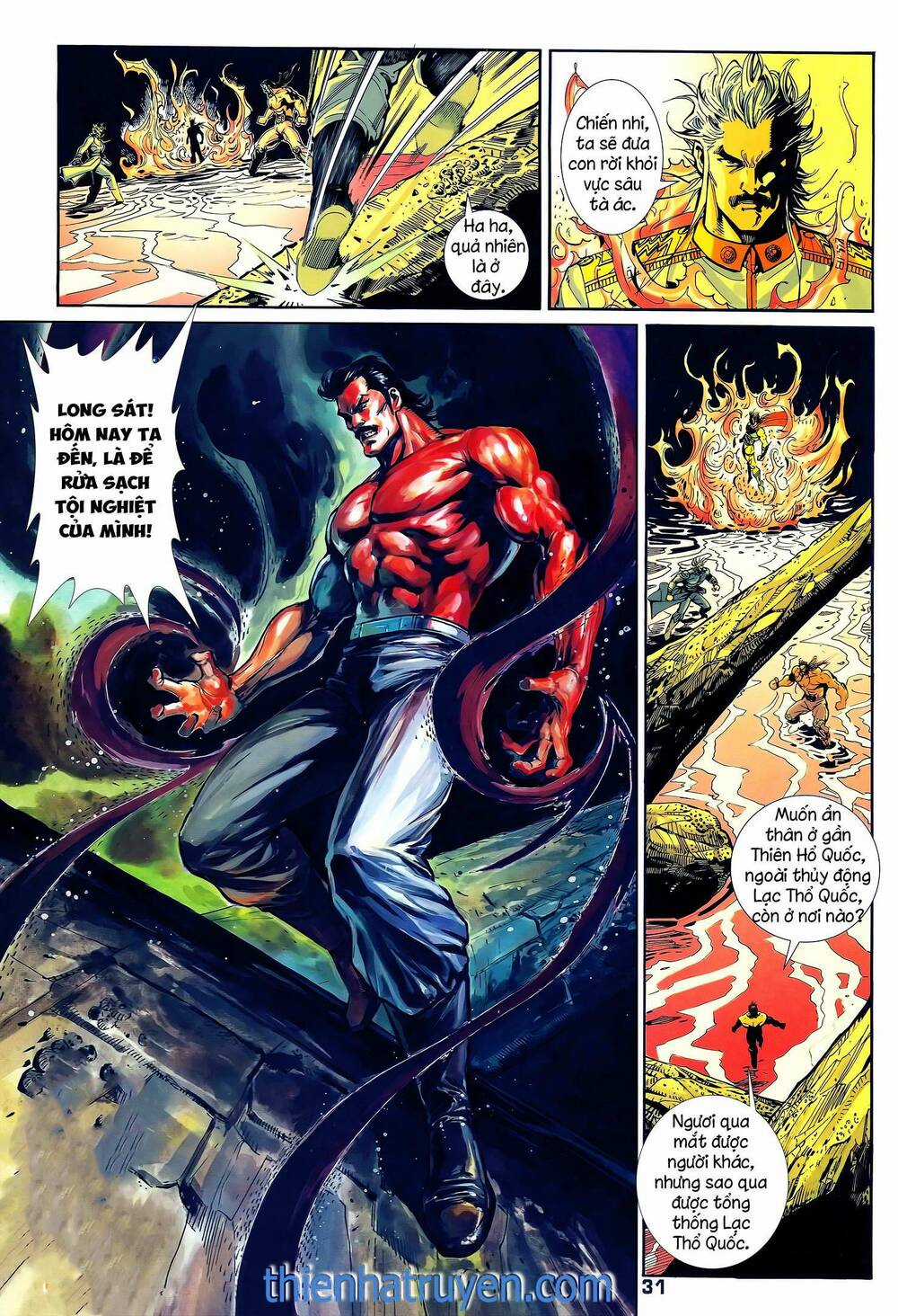 Long Hổ 5 Thế - Chapter 343 - Trang 16