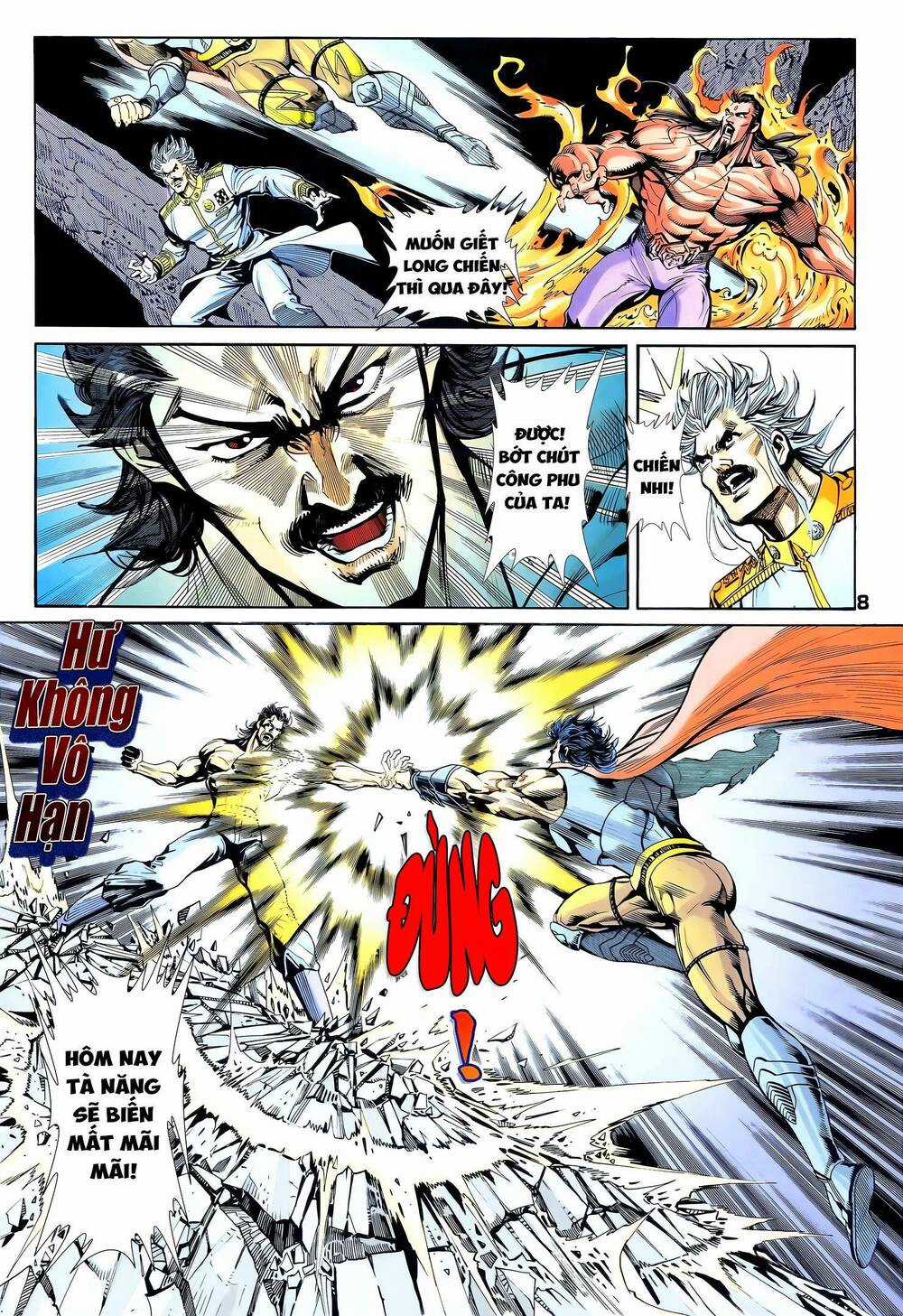 Long Hổ 5 Thế - Chapter 344 - Trang 8