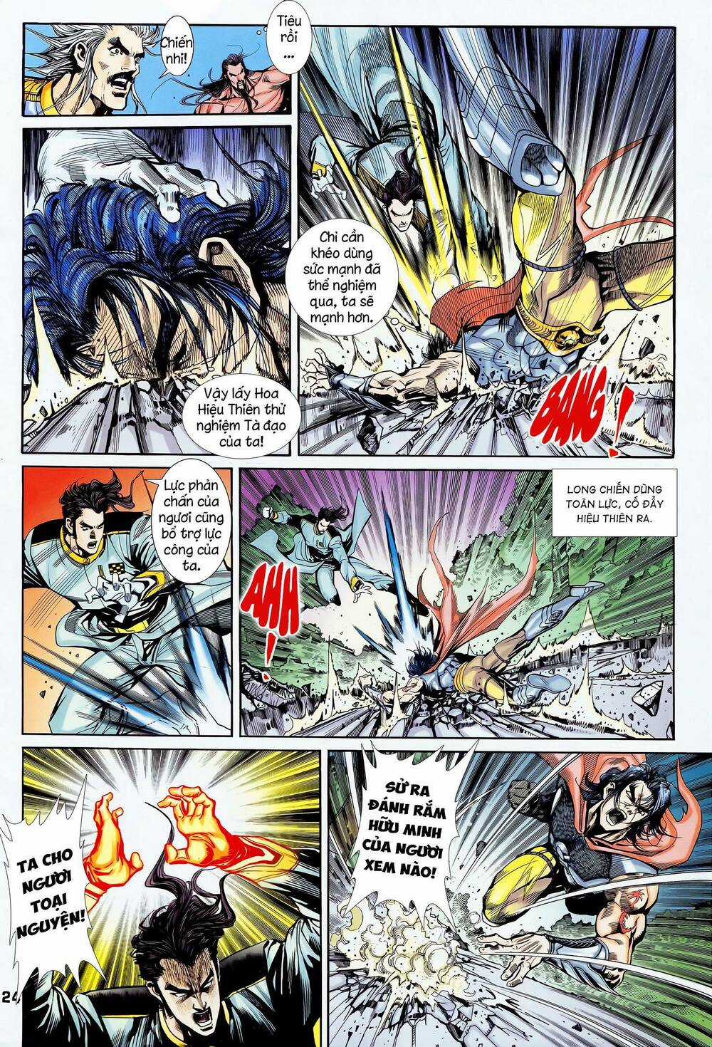 Long Hổ 5 Thế - Chapter 349 - Trang 9