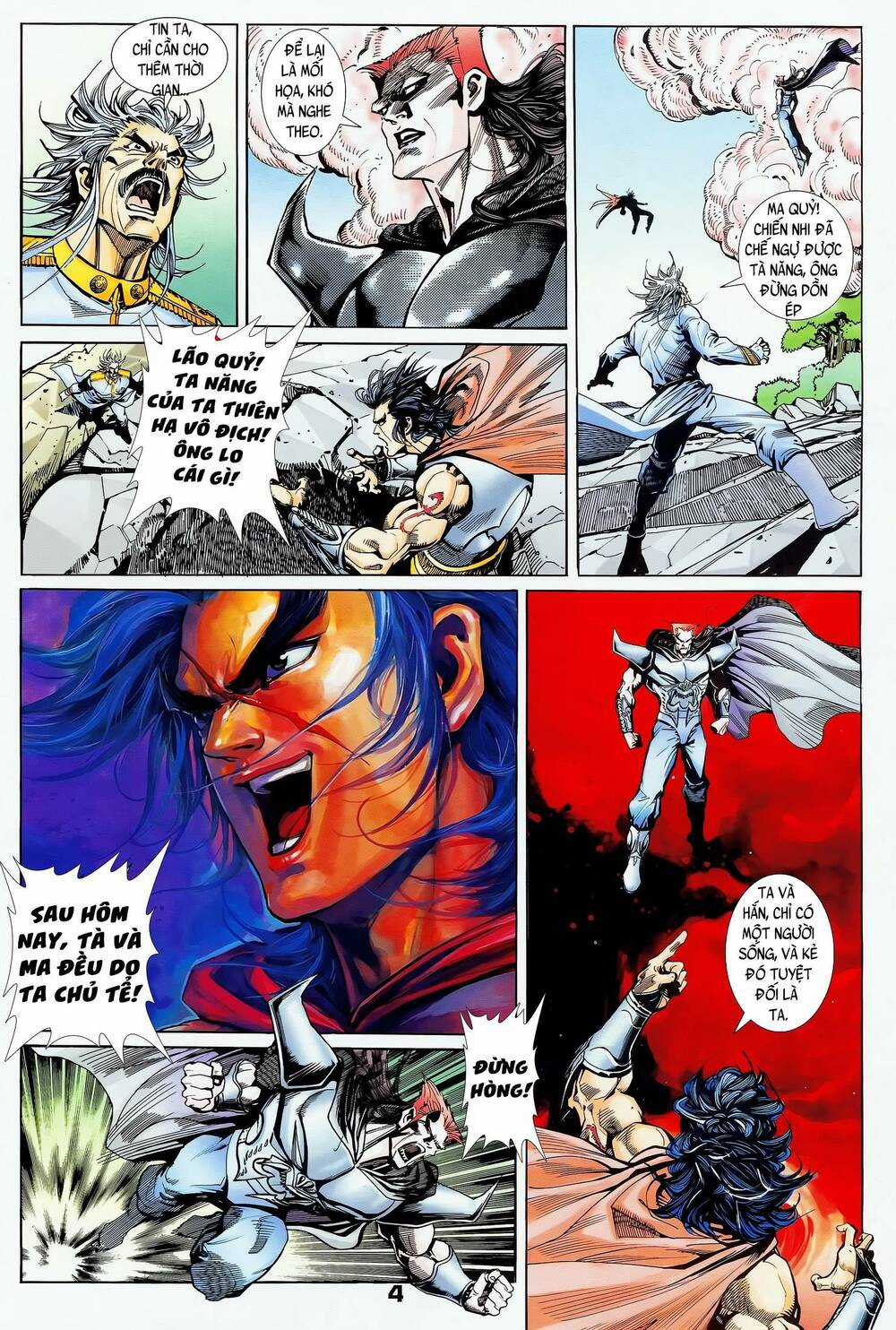 Long Hổ 5 Thế - Chapter 350 - Trang 4