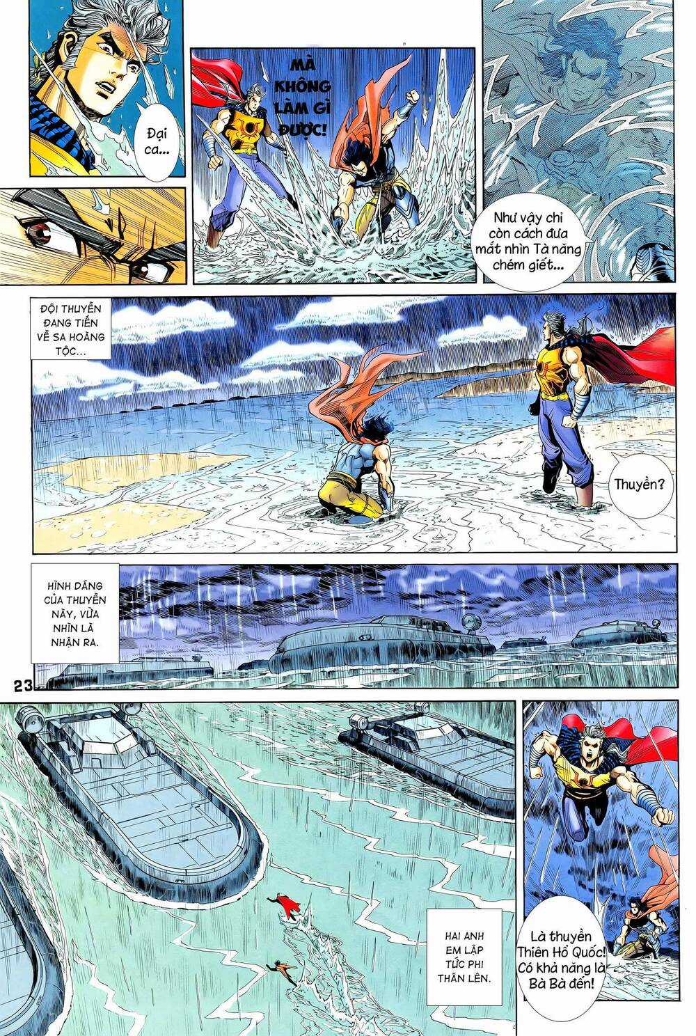 Long Hổ 5 Thế - Chapter 356 - Trang 23