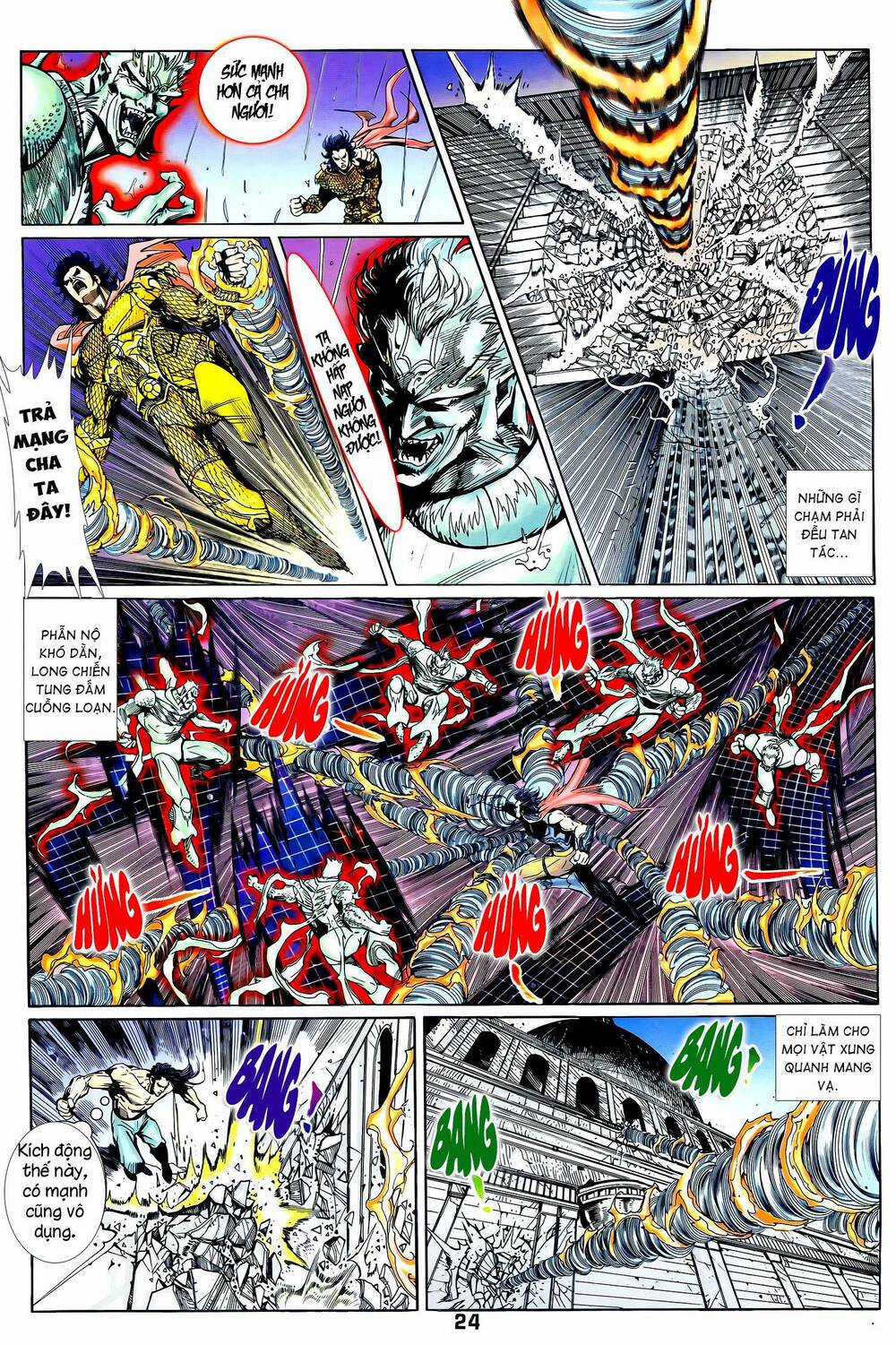 Long Hổ 5 Thế - Chapter 358 - Trang 8