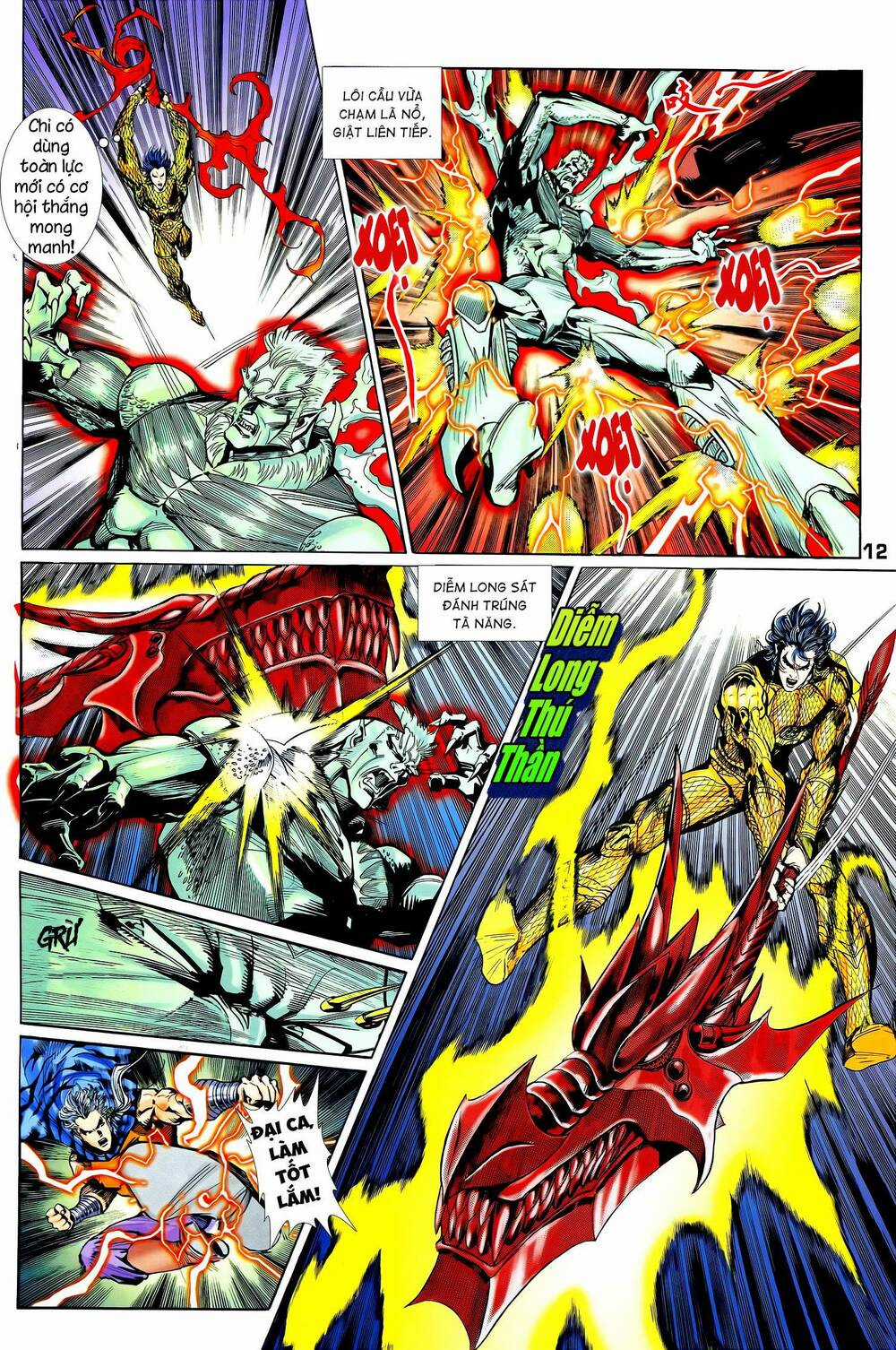 Long Hổ 5 Thế - Chapter 361 - Trang 11