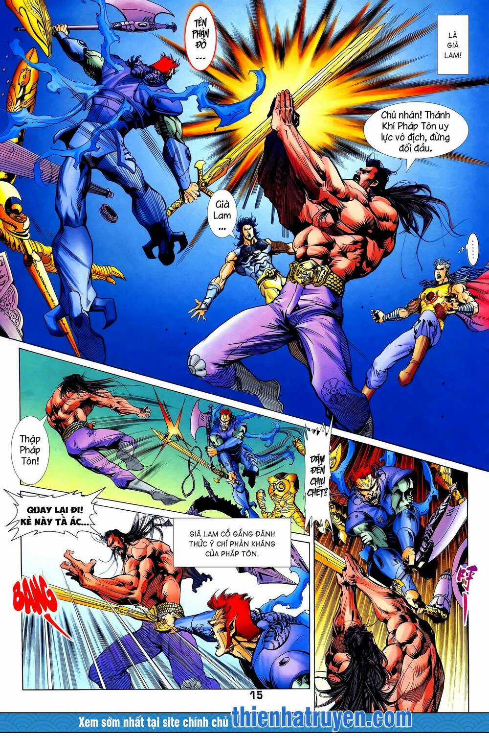 Long Hổ 5 Thế - Chapter 365 - Trang 15