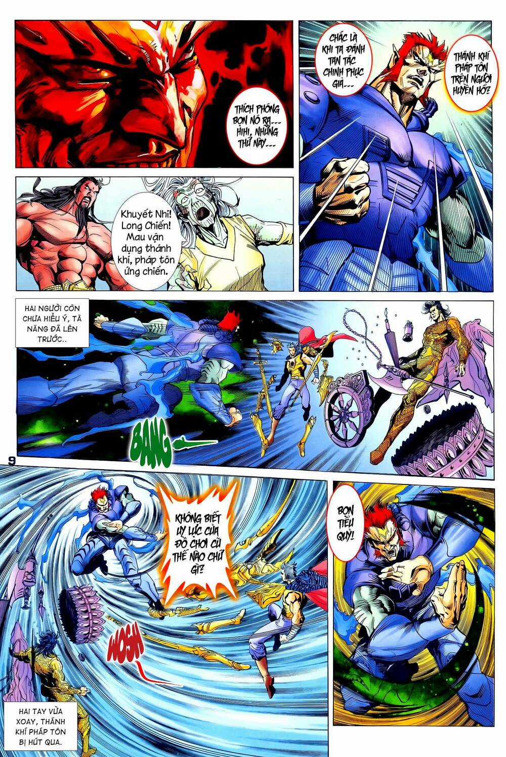Long Hổ 5 Thế - Chapter 365 - Trang 9