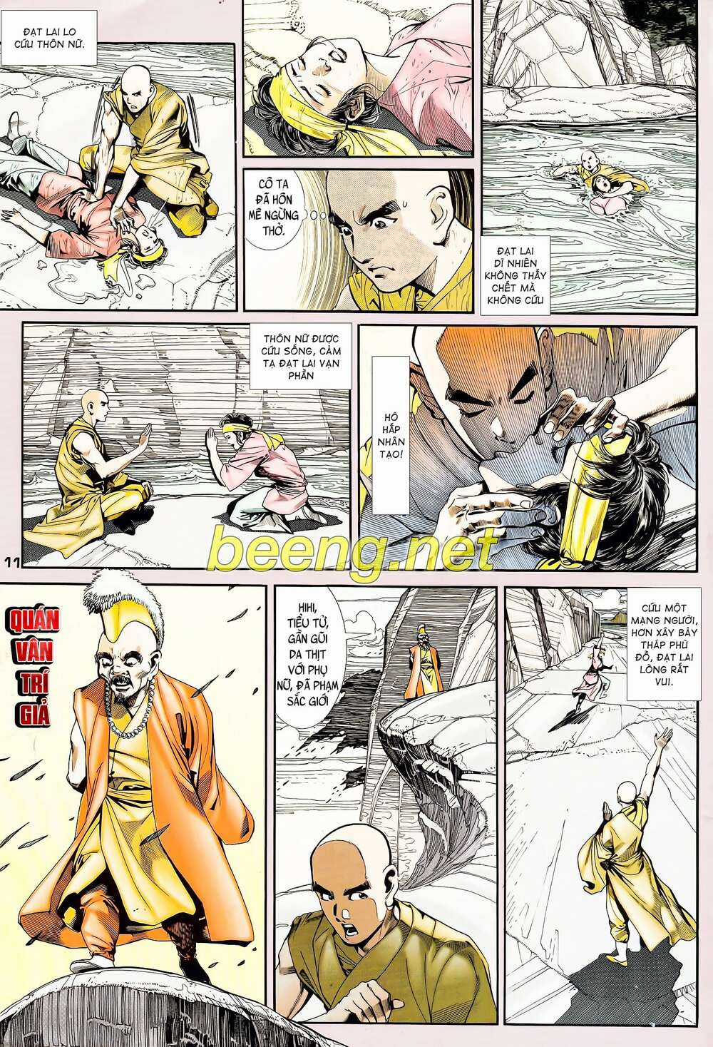 Long Hổ 5 Thế - Chapter 90 - Trang 11