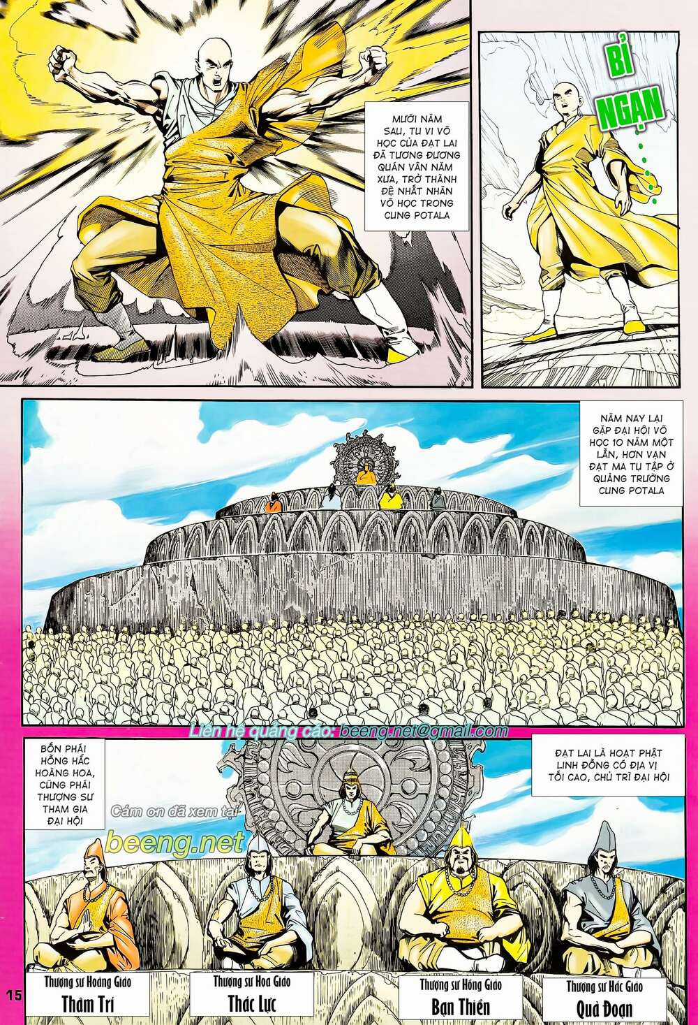 Long Hổ 5 Thế - Chapter 90 - Trang 15