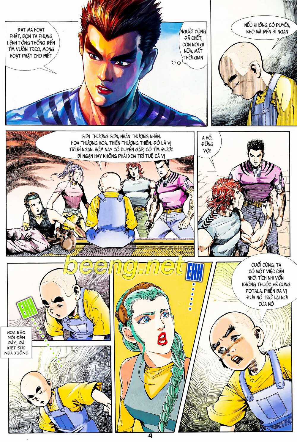 Long Hổ 5 Thế - Chapter 92 - Trang 4