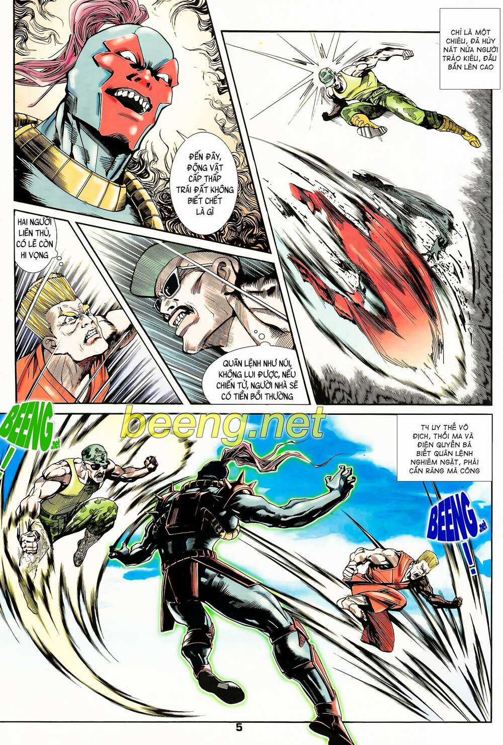 Long Hổ 5 Thế - Chapter 96 - Trang 5