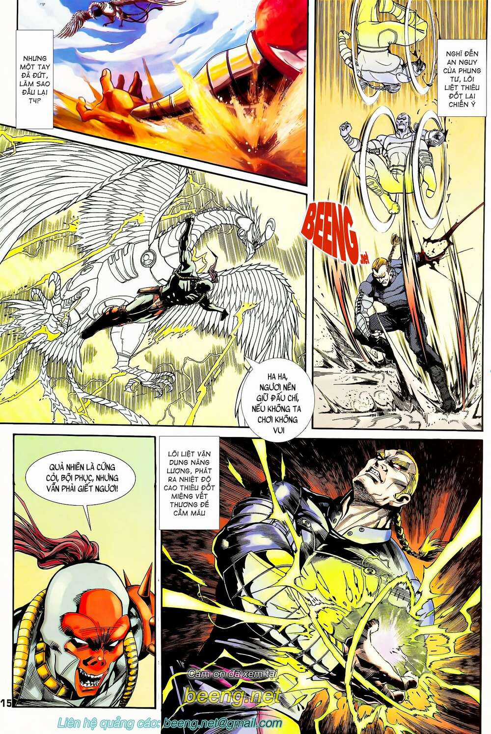 Long Hổ 5 Thế - Chapter 98 - Trang 15