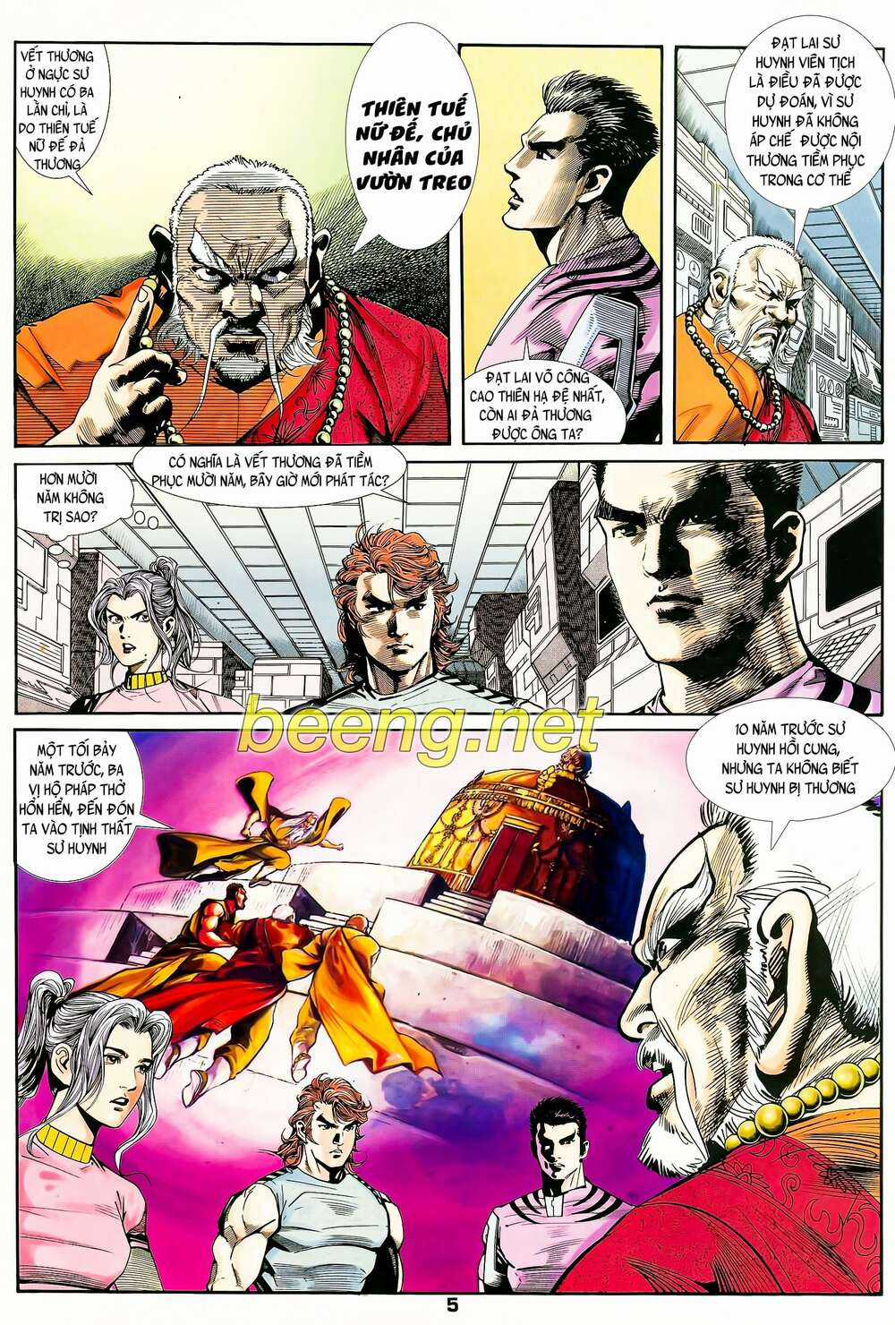 Long Hổ 5 Thế - Chapter 98 - Trang 5