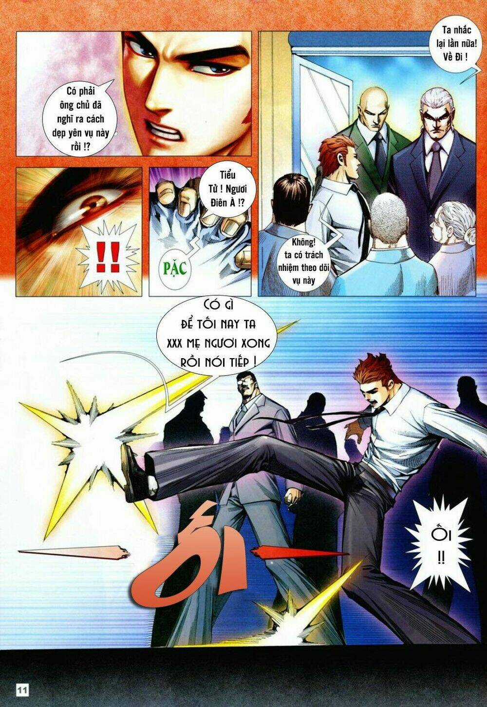 Long Hổ Soái - Chapter 1 - Trang 12