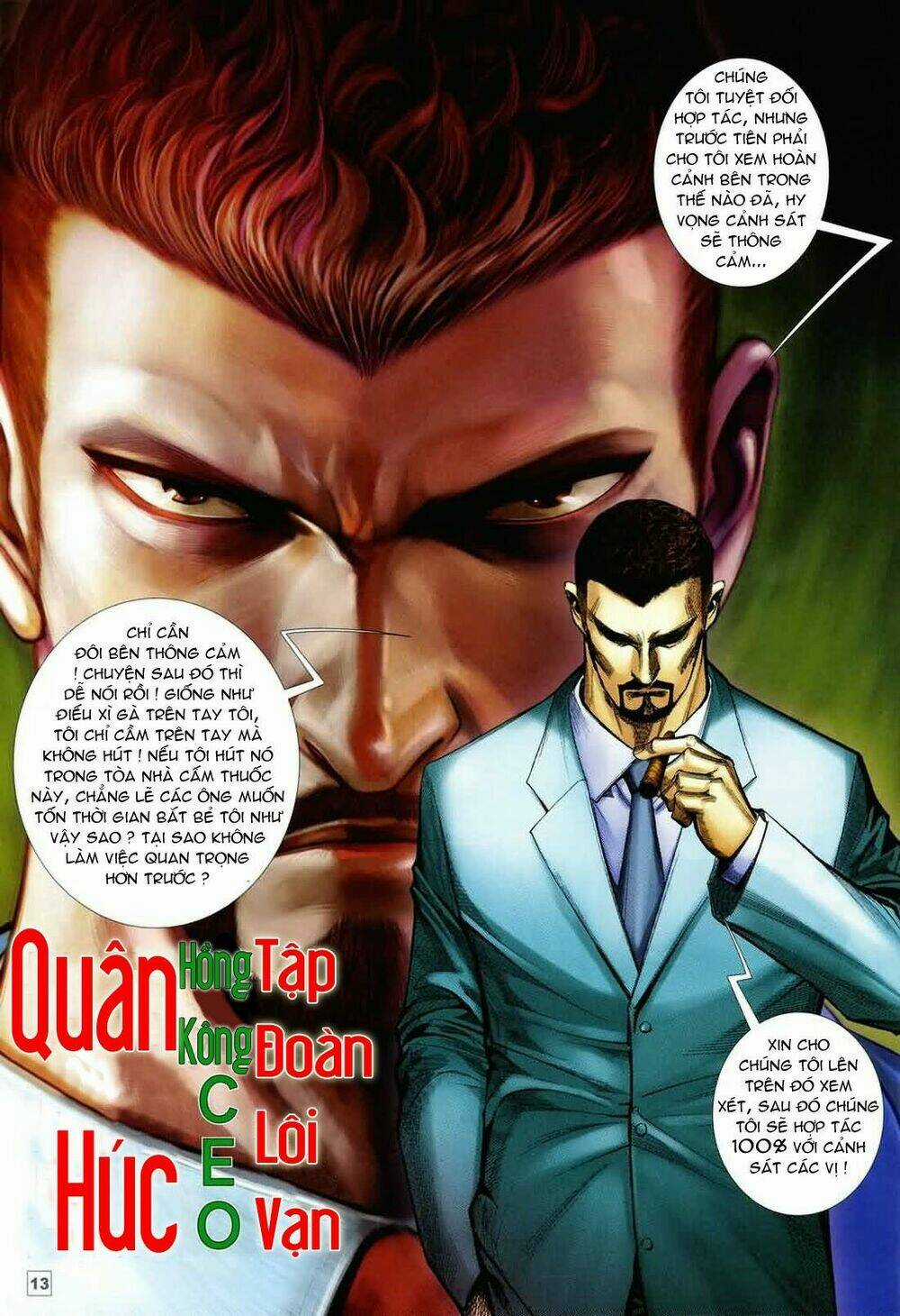 Long Hổ Soái - Chapter 2 - Trang 14