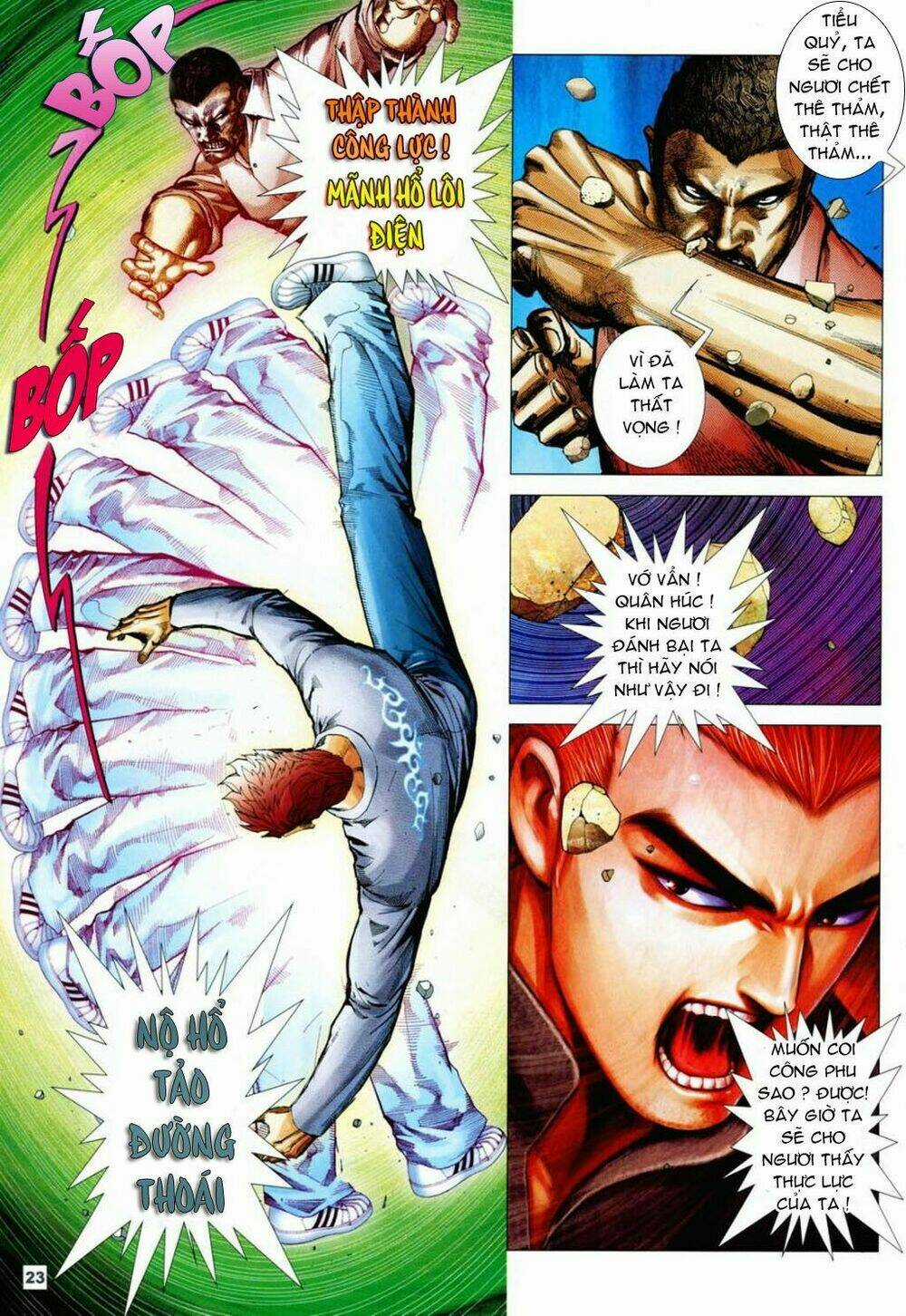 Long Hổ Soái - Chapter 3 - Trang 21