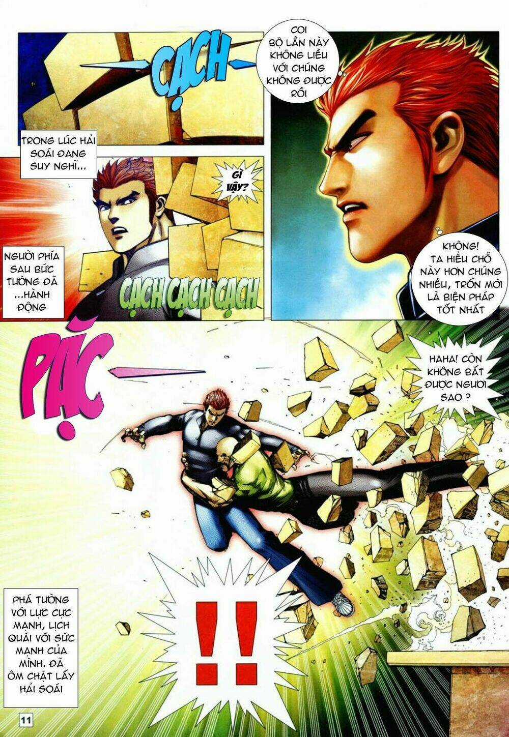 Long Hổ Soái - Chapter 3 - Trang 10