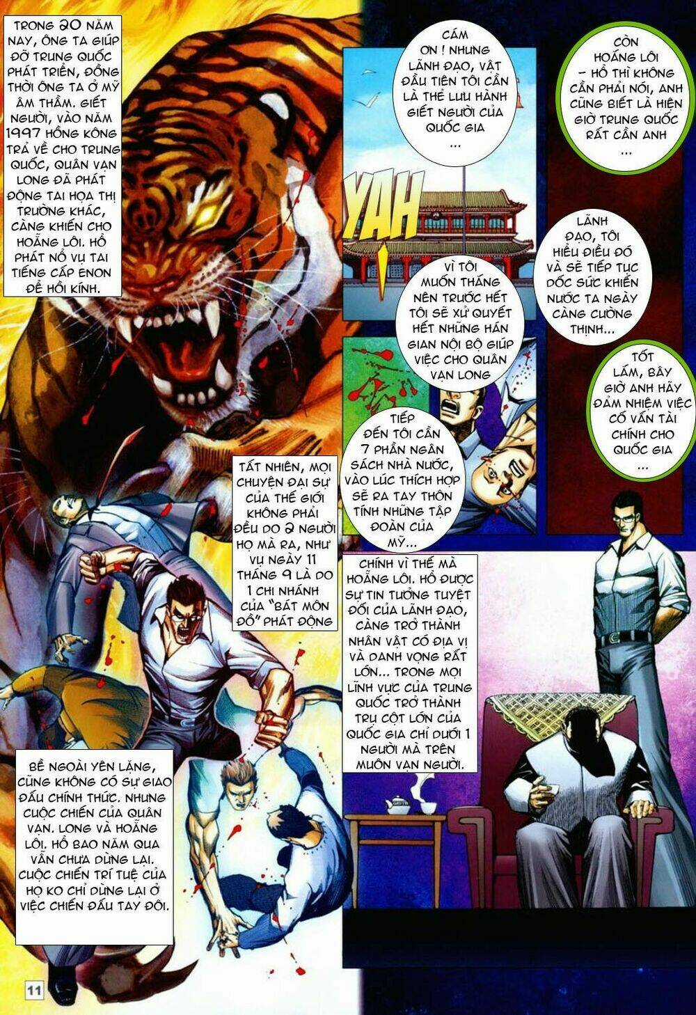 Long Hổ Soái - Chapter 4 - Trang 11