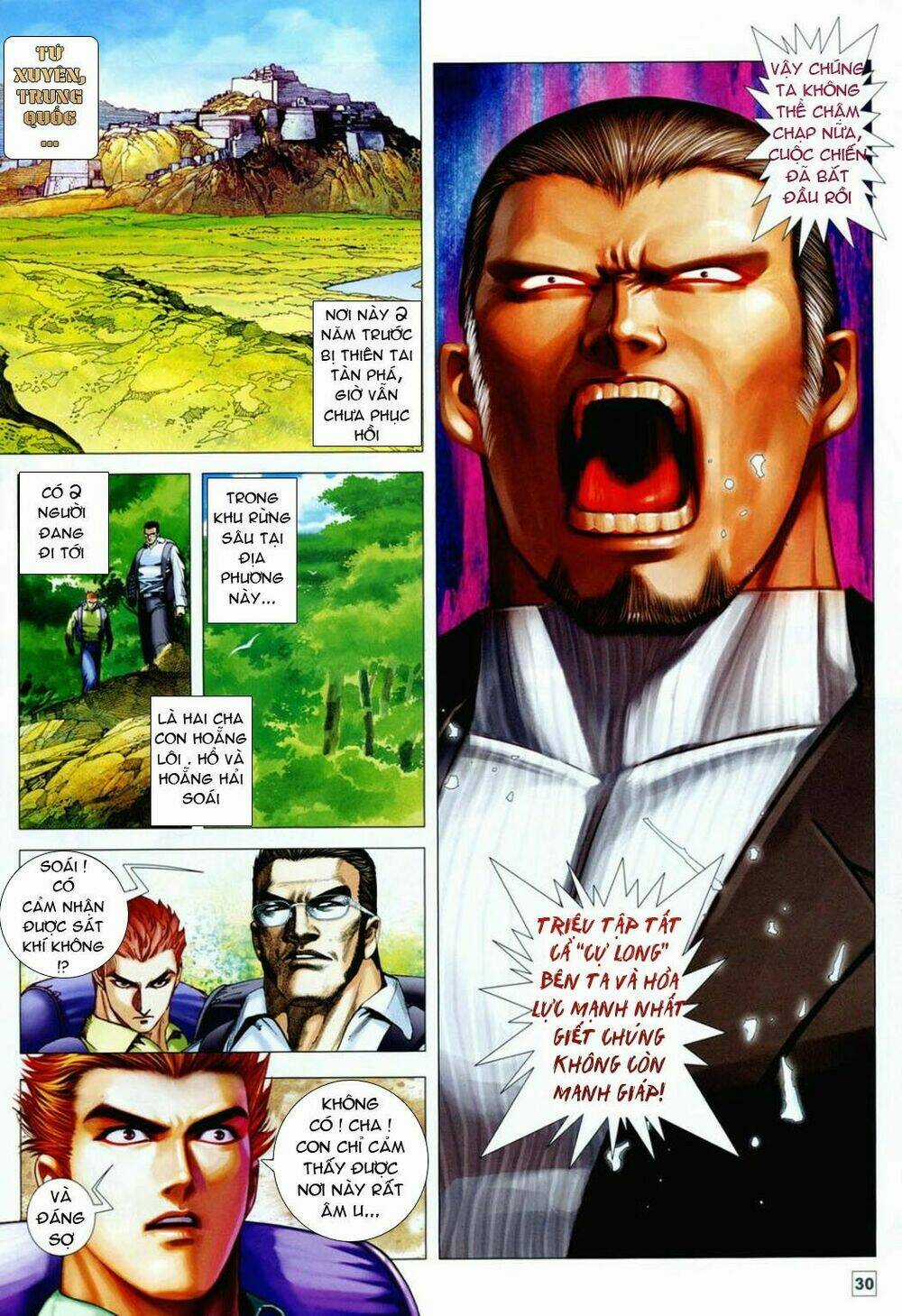 Long Hổ Soái - Chapter 4 - Trang 30