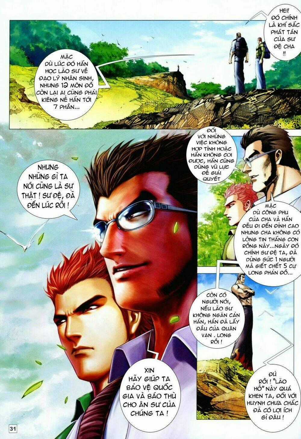 Long Hổ Soái - Chapter 4 - Trang 31