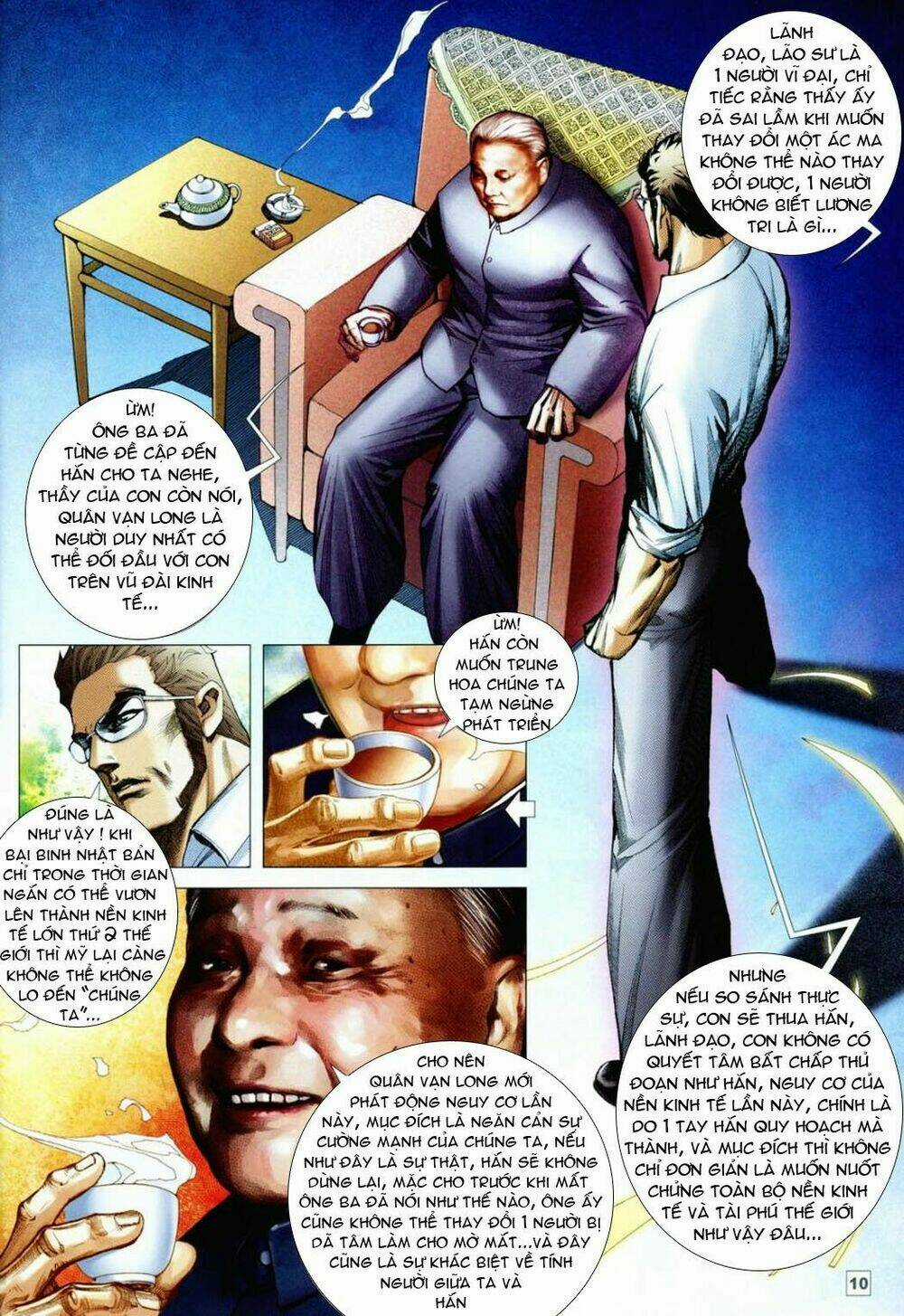 Long Hổ Soái - Chapter 4 - Trang 10