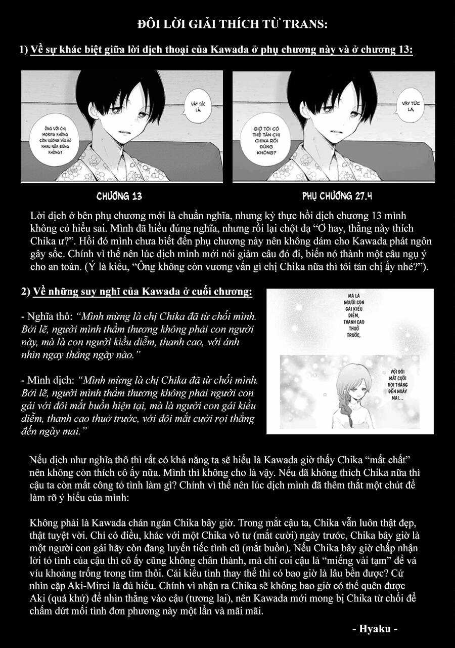 Lộng Lẫy Phút Lìa Đời - Chapter 27.4 - Trang 41