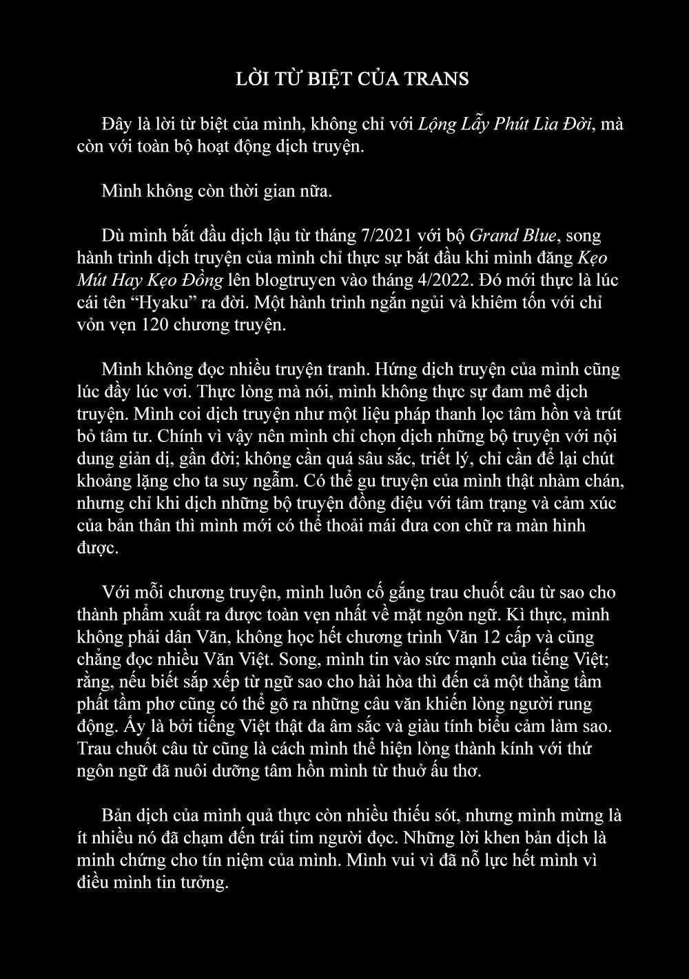 Lộng Lẫy Phút Lìa Đời - Chapter 29.2 - Trang 1