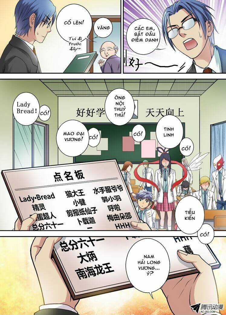 Long Vương Đi Học - Chapter 1 - Trang 10