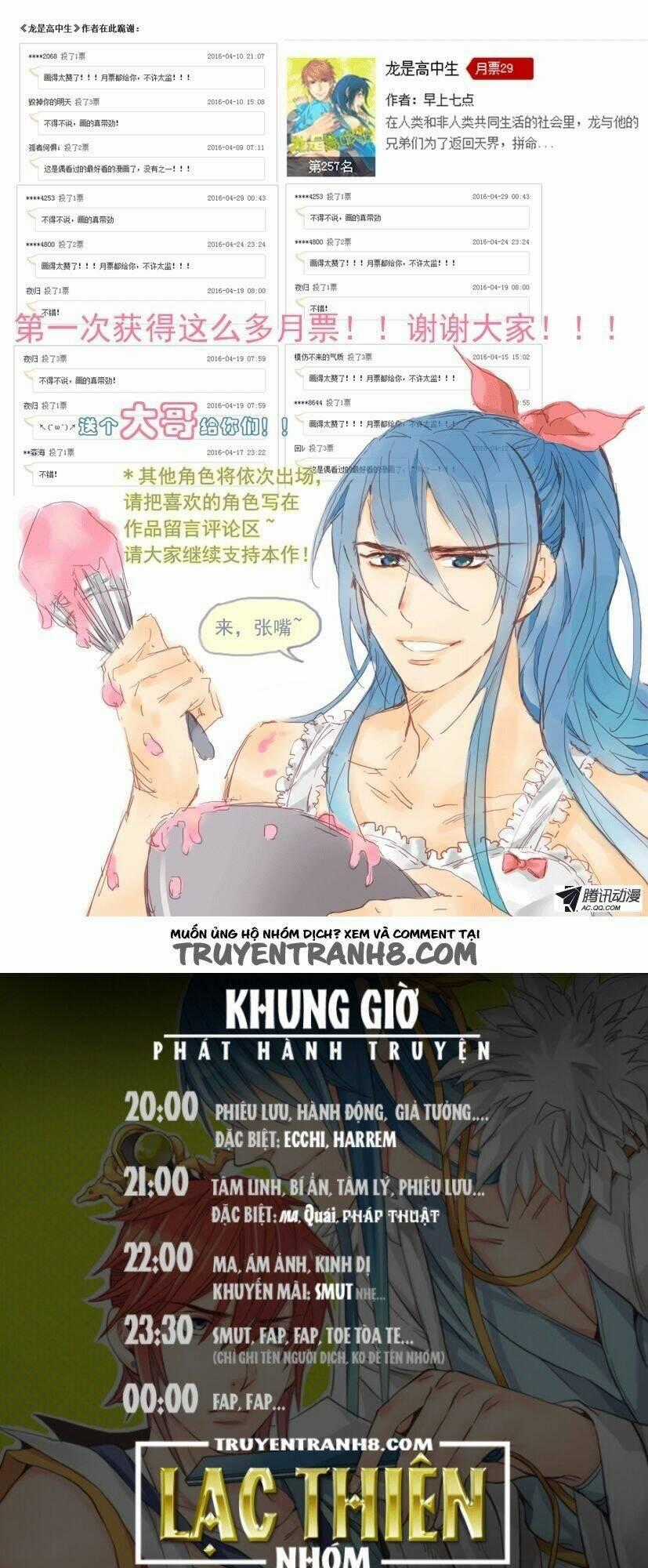 Long Vương Đi Học - Chapter 20 - Trang 9