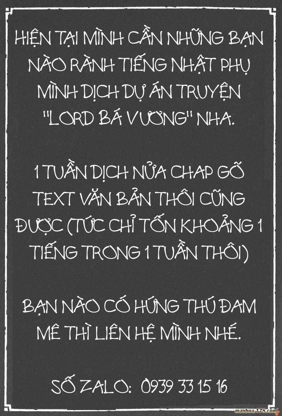 Lord - Bá Vương - Chapter 2 - Trang 2