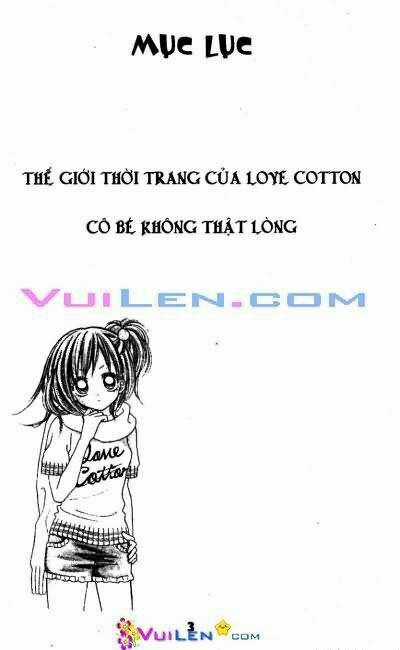 Love Cotton - Tiệm Thời Trang - Chapter 4 - Trang 3