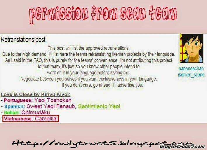 Love Is Close - Chapter 1 - Trang 5