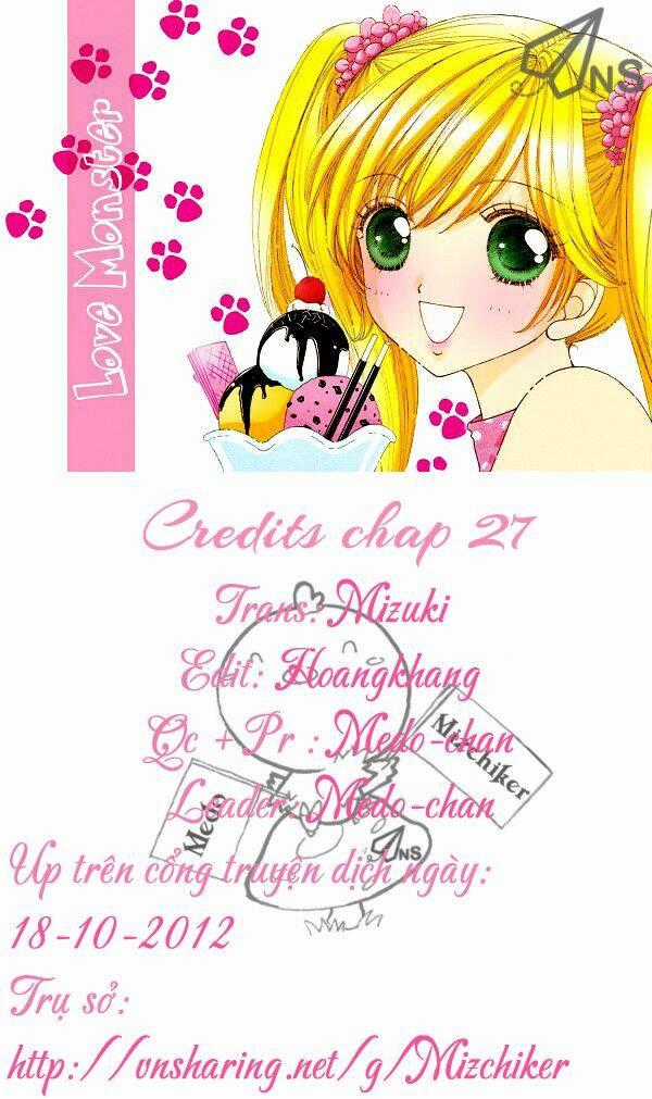 Lovely Monster - Chapter 27 - Trang 27