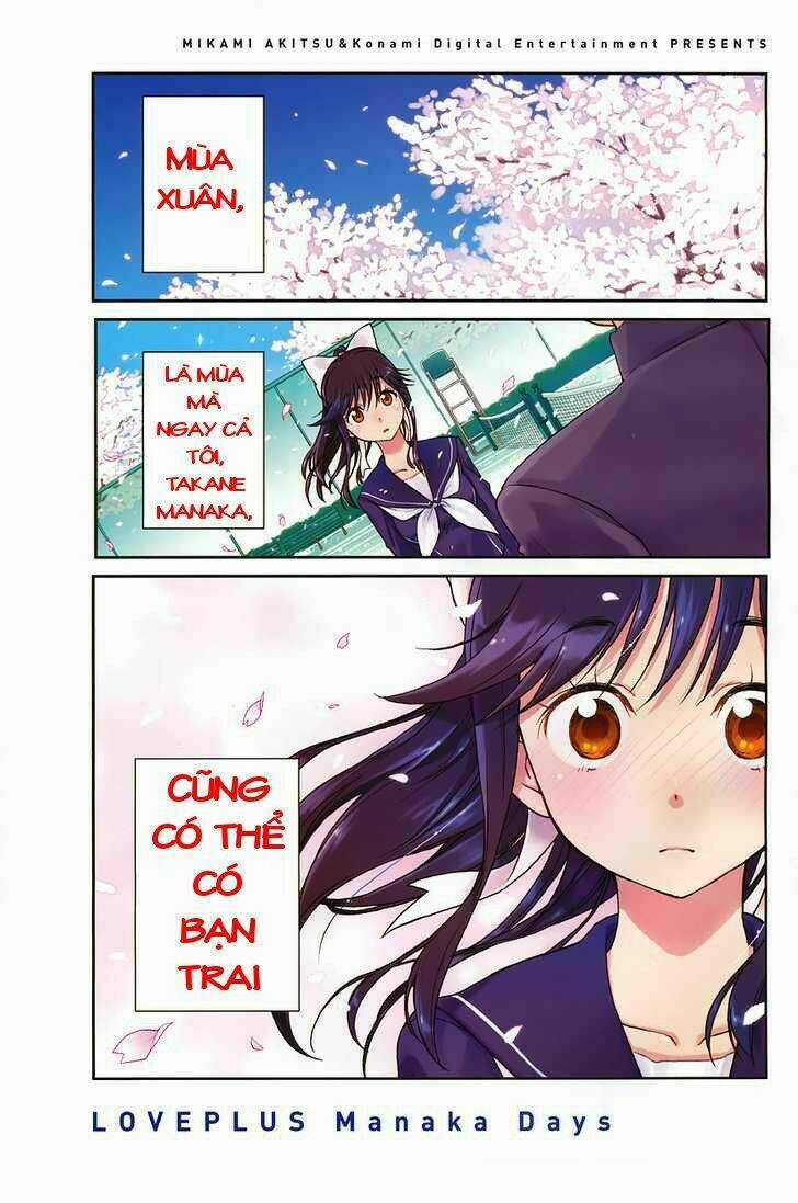 LovePlus: Manaka Days - Chapter 1 - Trang 9